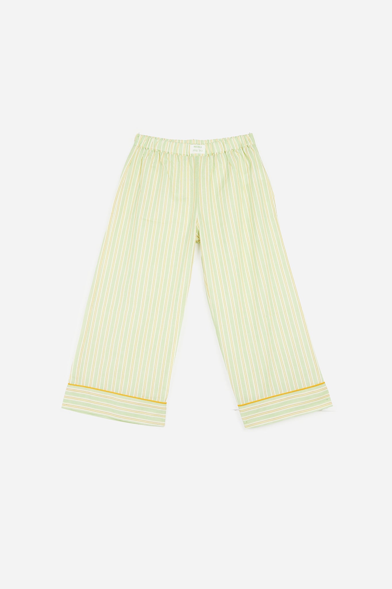 Pijama Kids Rayas Verde
