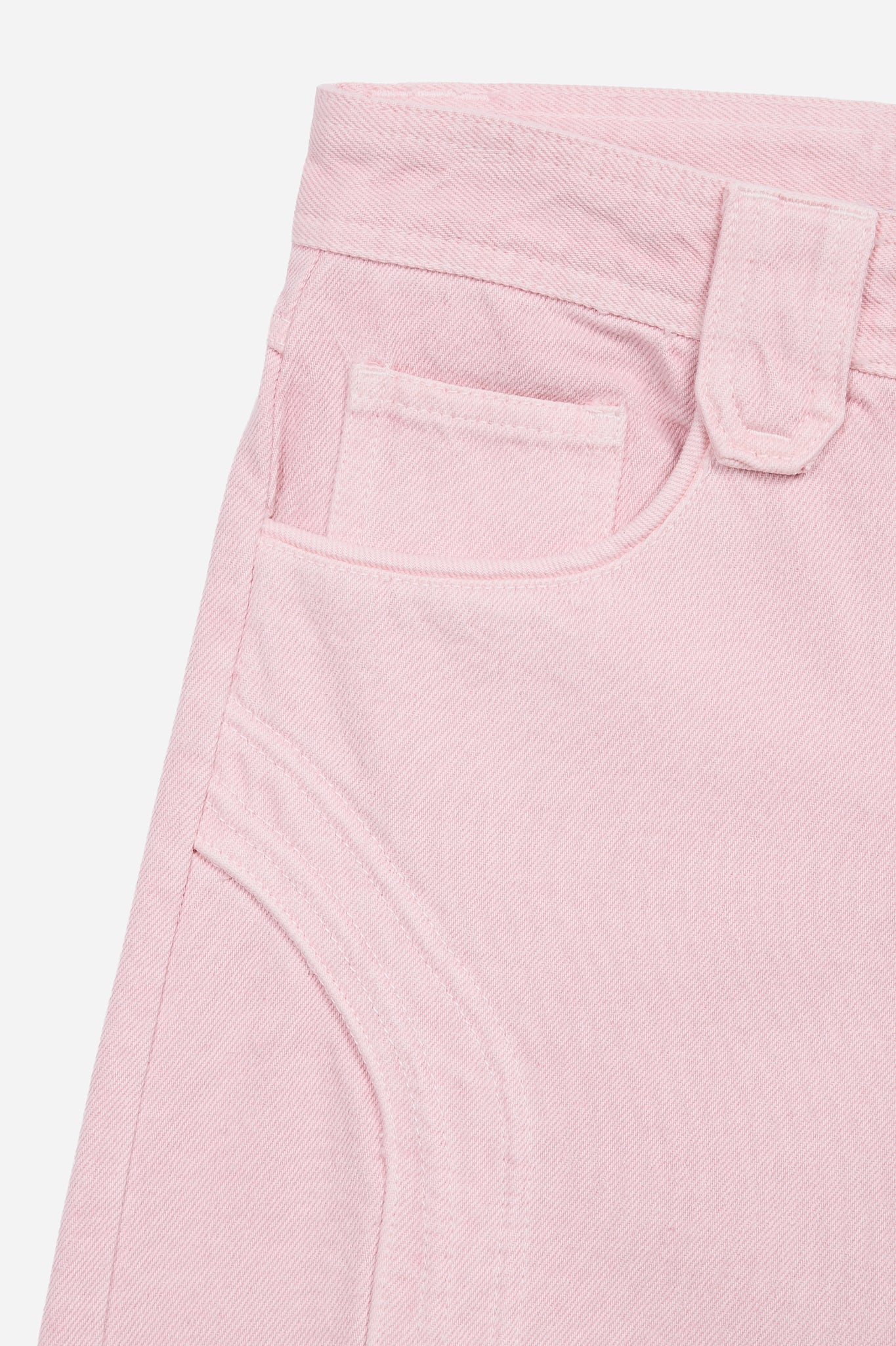 Pink Straight Trousers