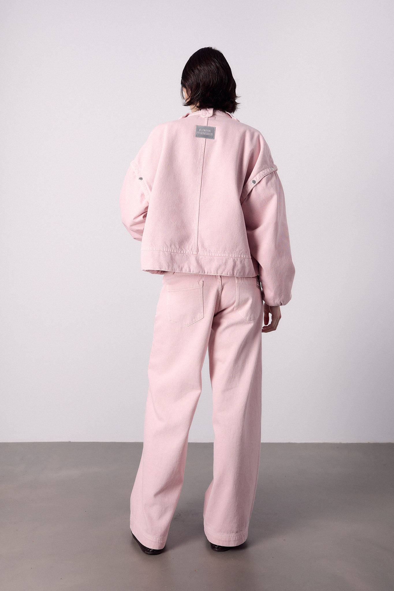 Blouson Bomber Rose Amovible