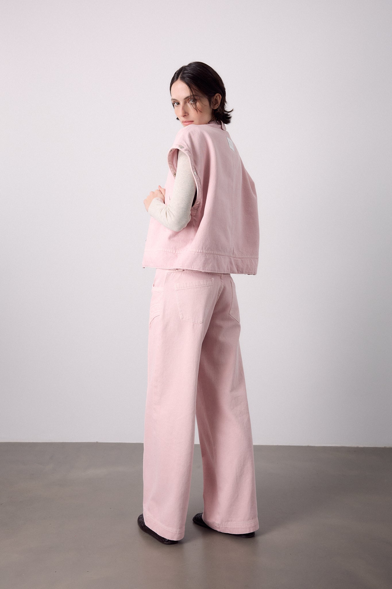 Blouson Bomber Rose Amovible