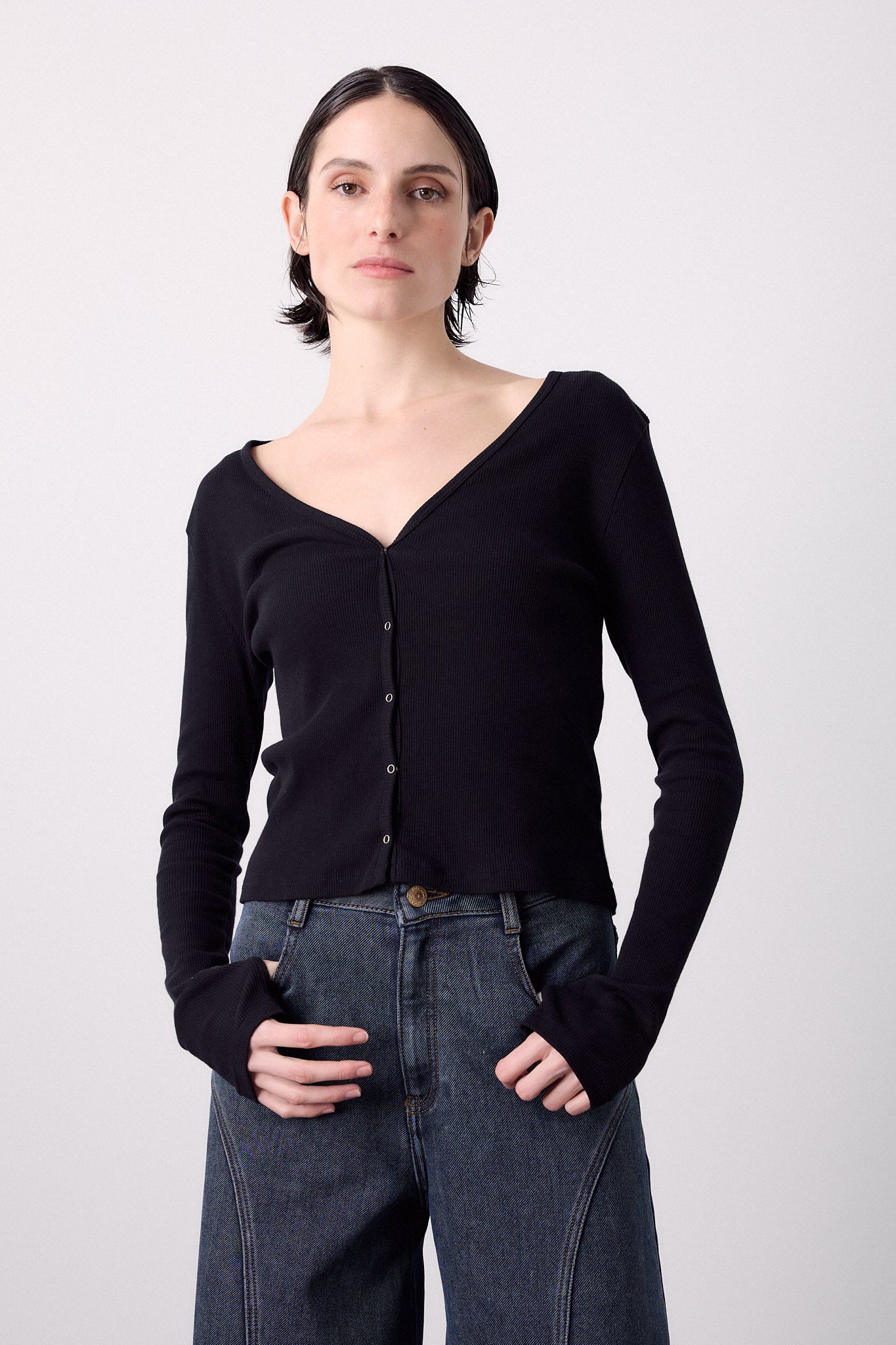 Cardigan Negro
