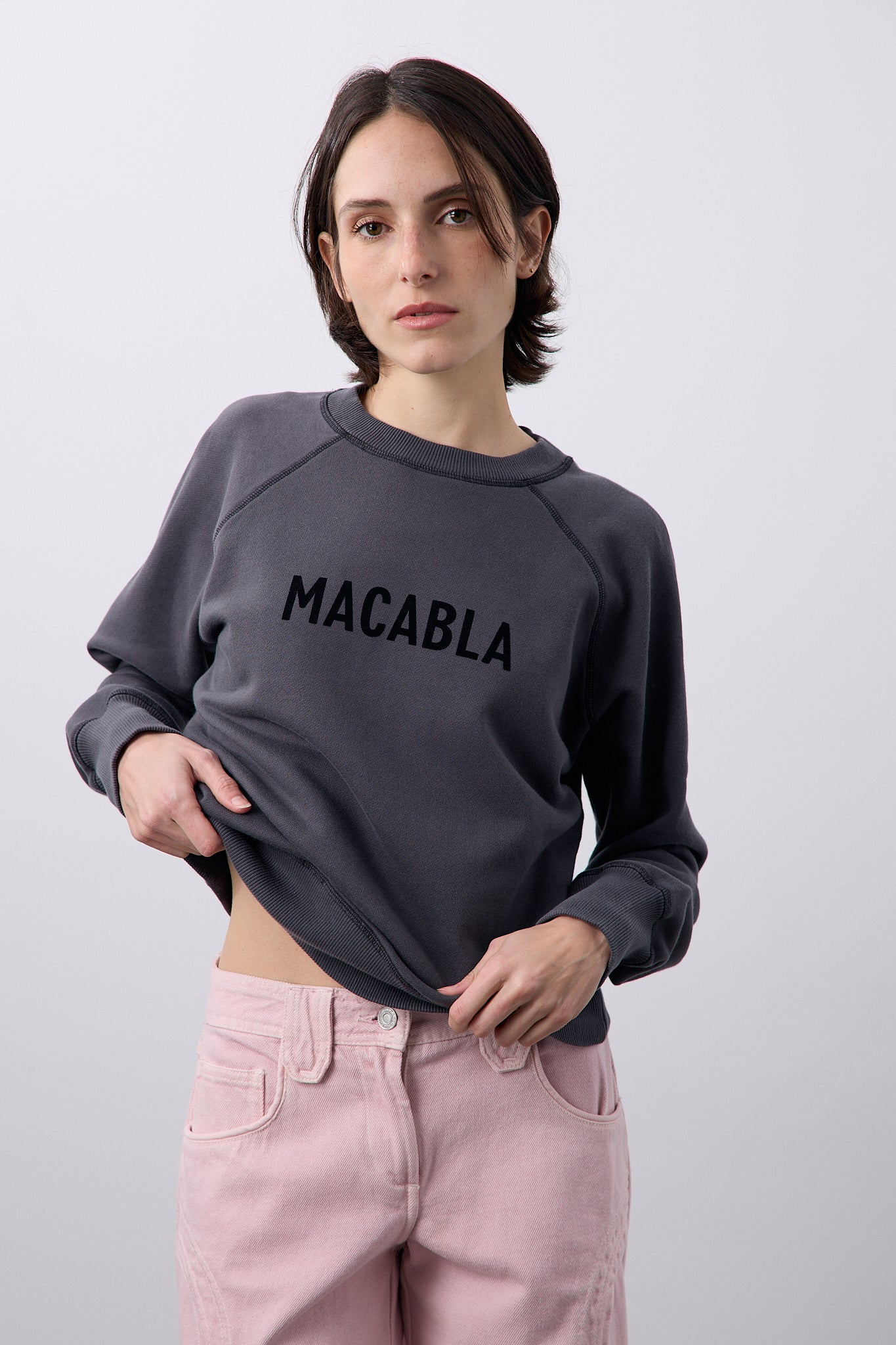 MACABLA Grey Sweatshirt