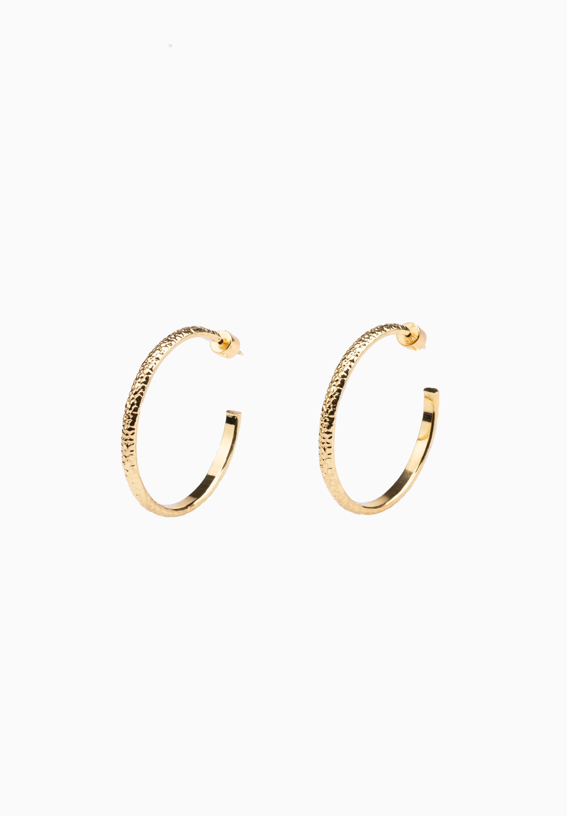 Boucles d'oreilles Bubbles Hoops 3,5 cm