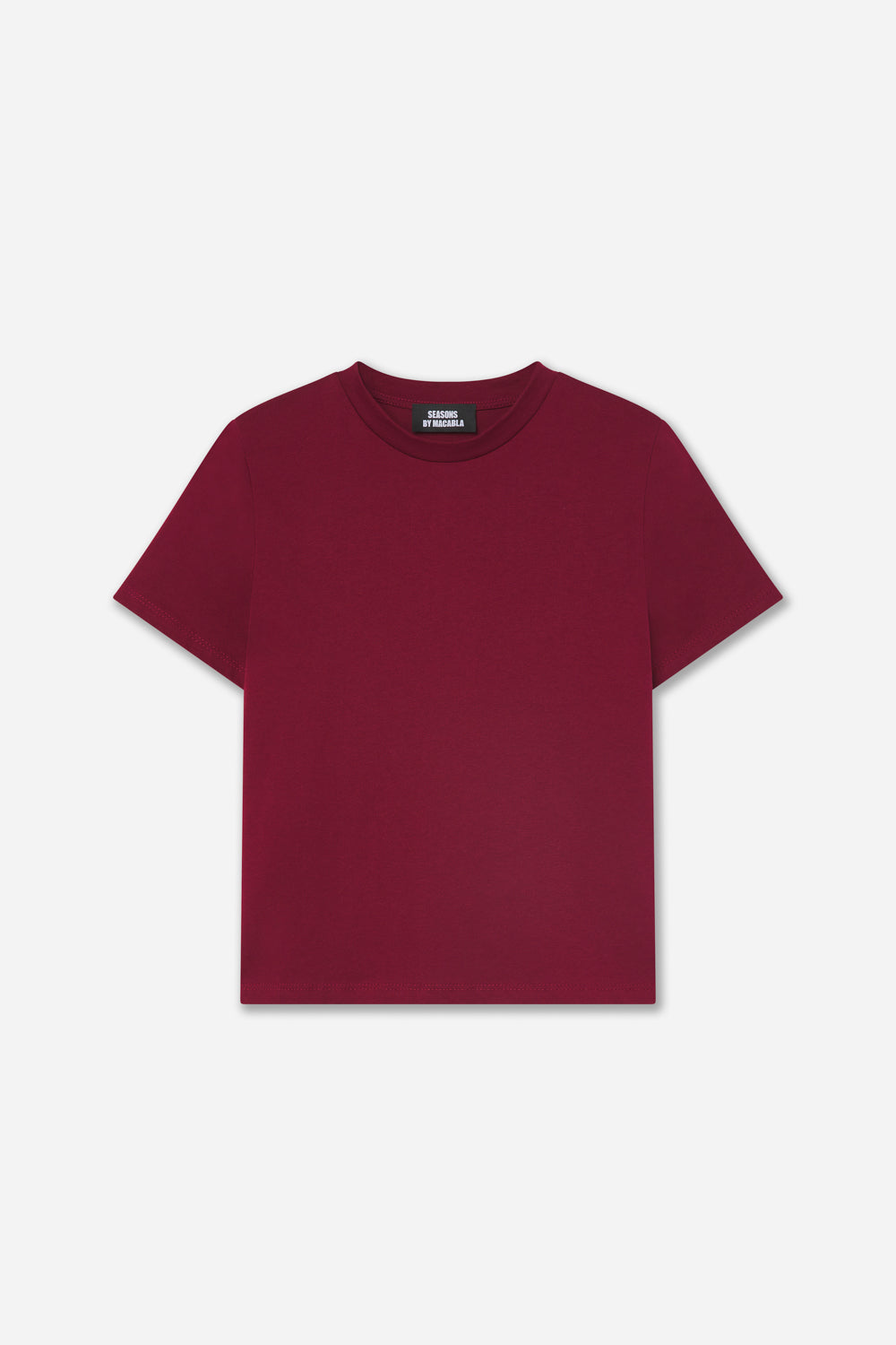 T-shirt Coton Grenat