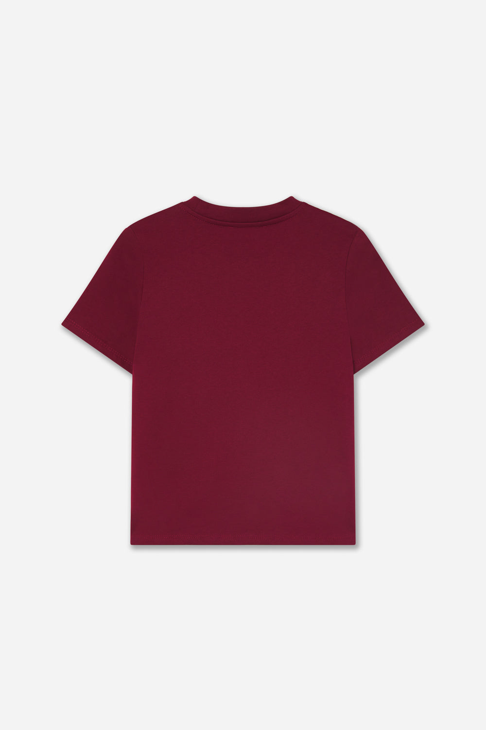 Burgundy Cotton T-shirt
