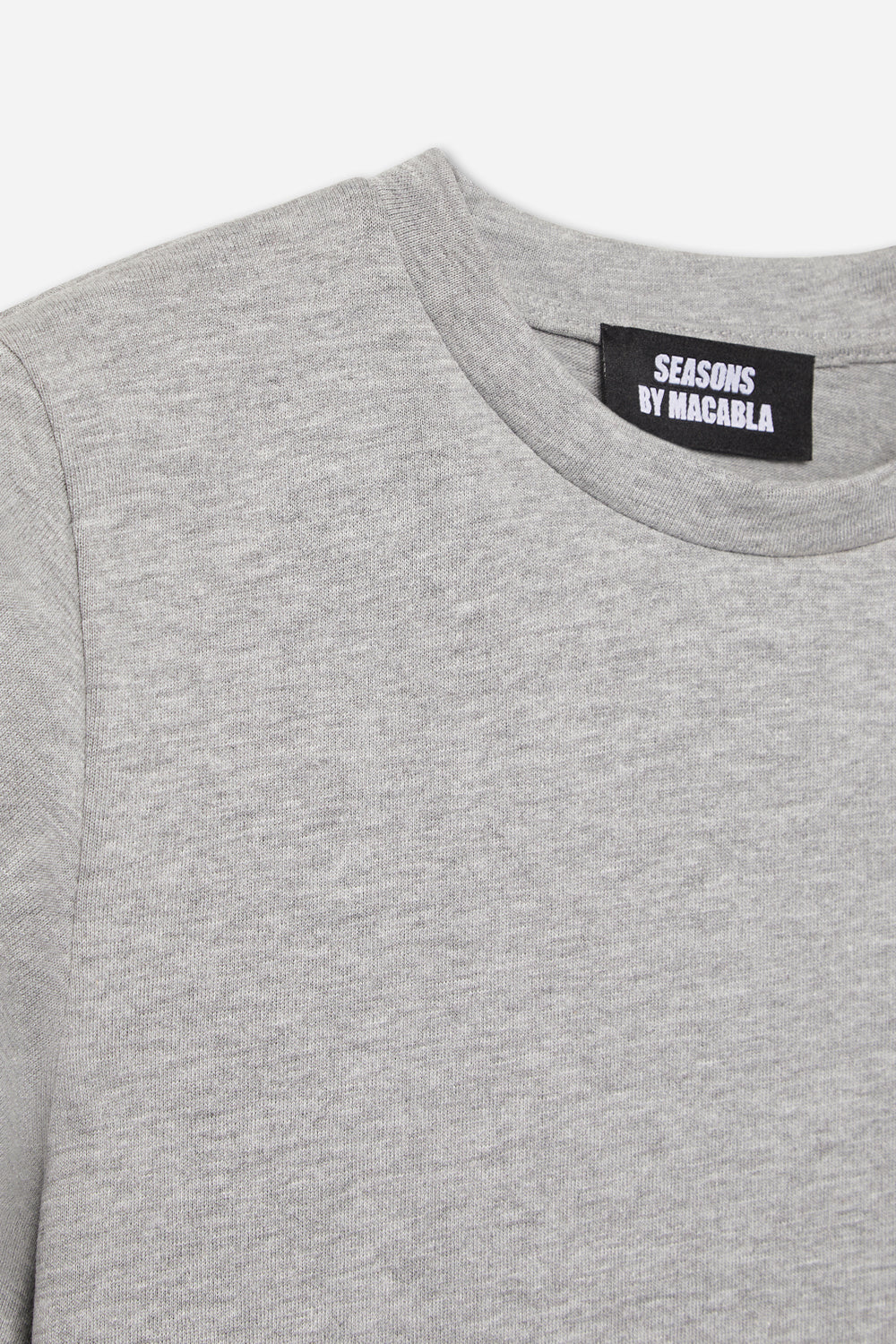 Gray Cotton T-shirt