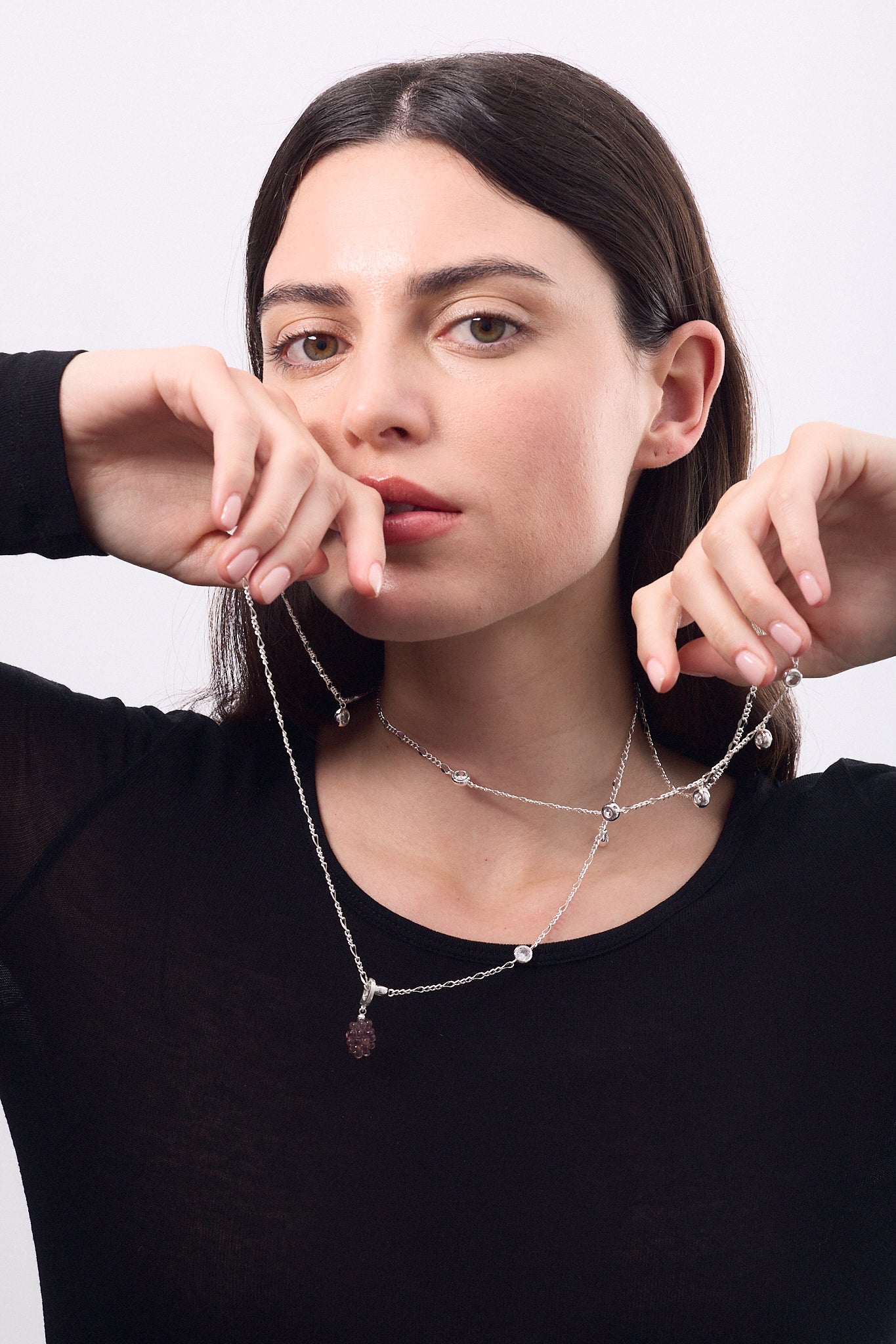 Chaîne Multi-positions avec Zirconiums