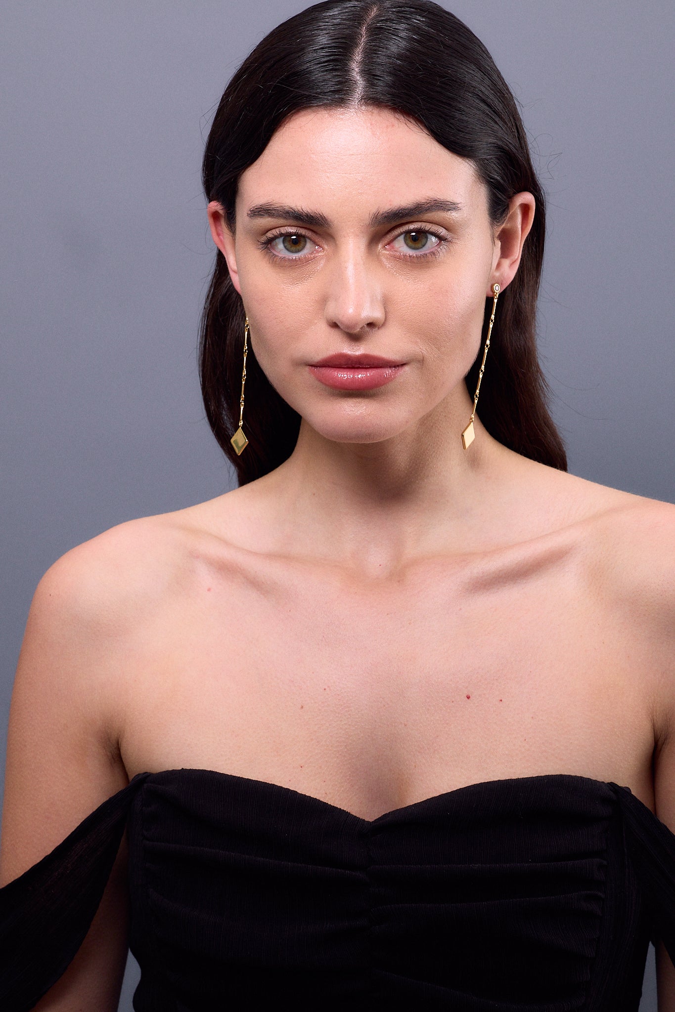 Boucles d'oreilles Losange