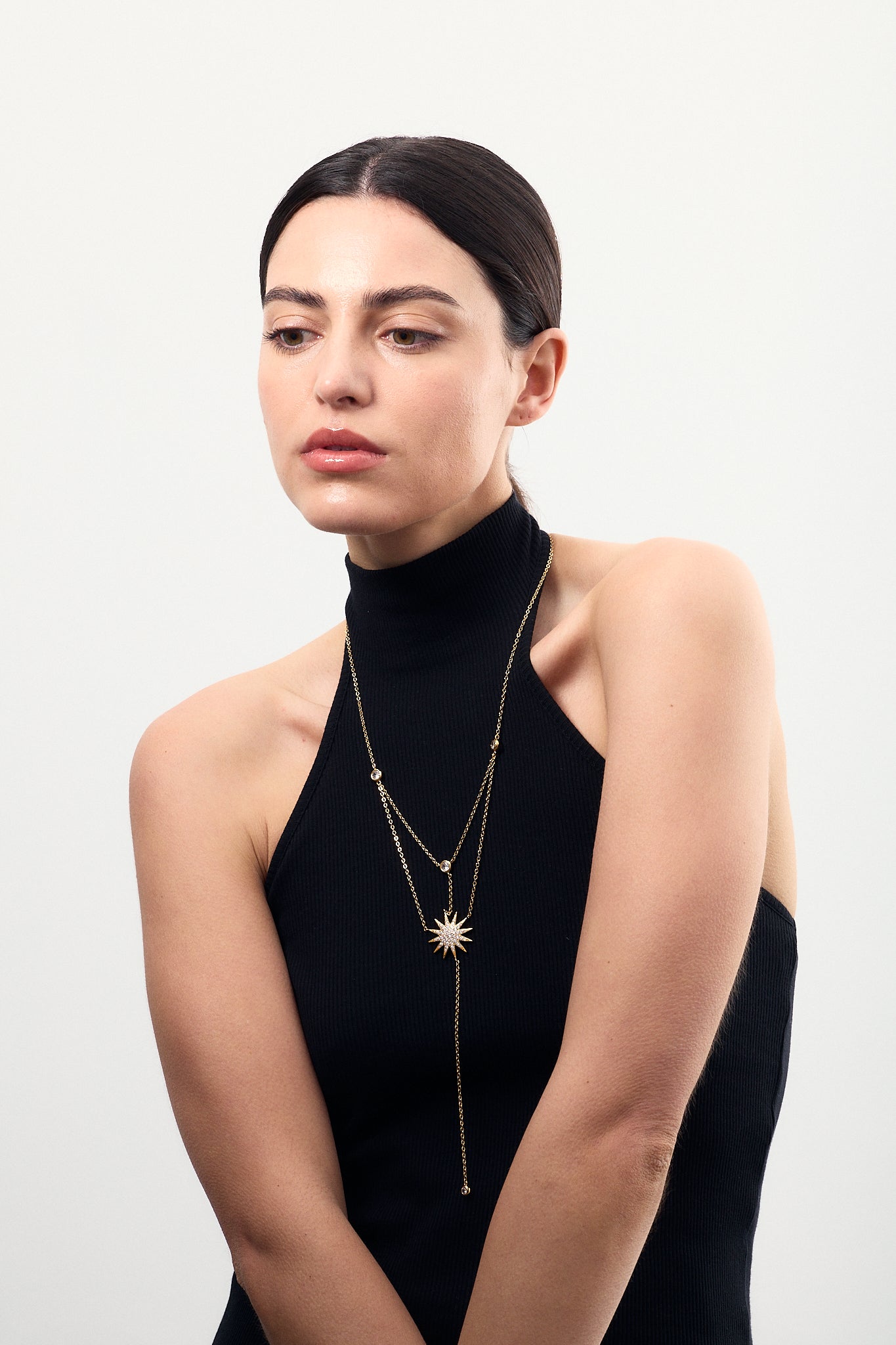 Double Star Necklace