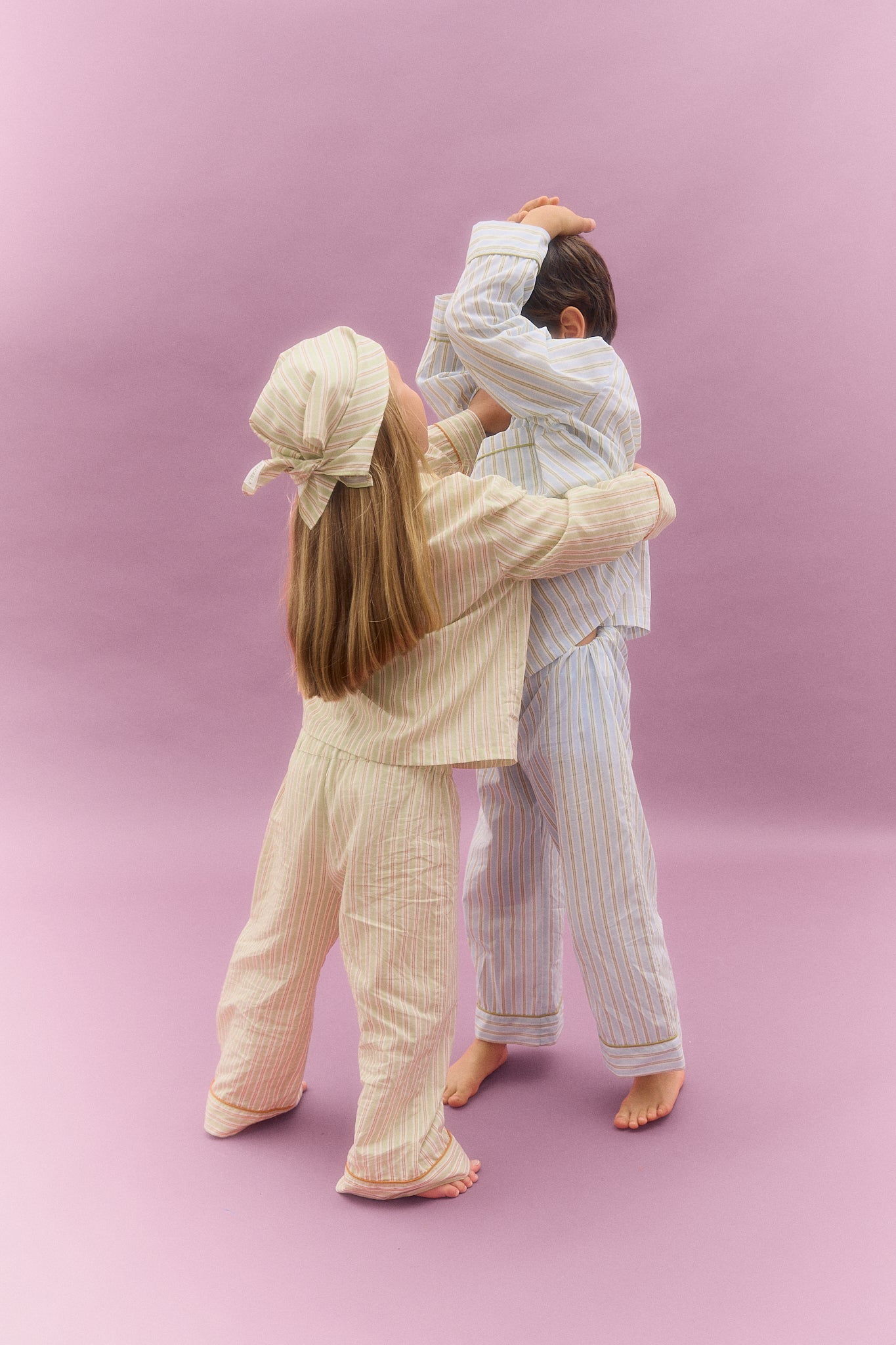 Pijama Kids Rayas Azul