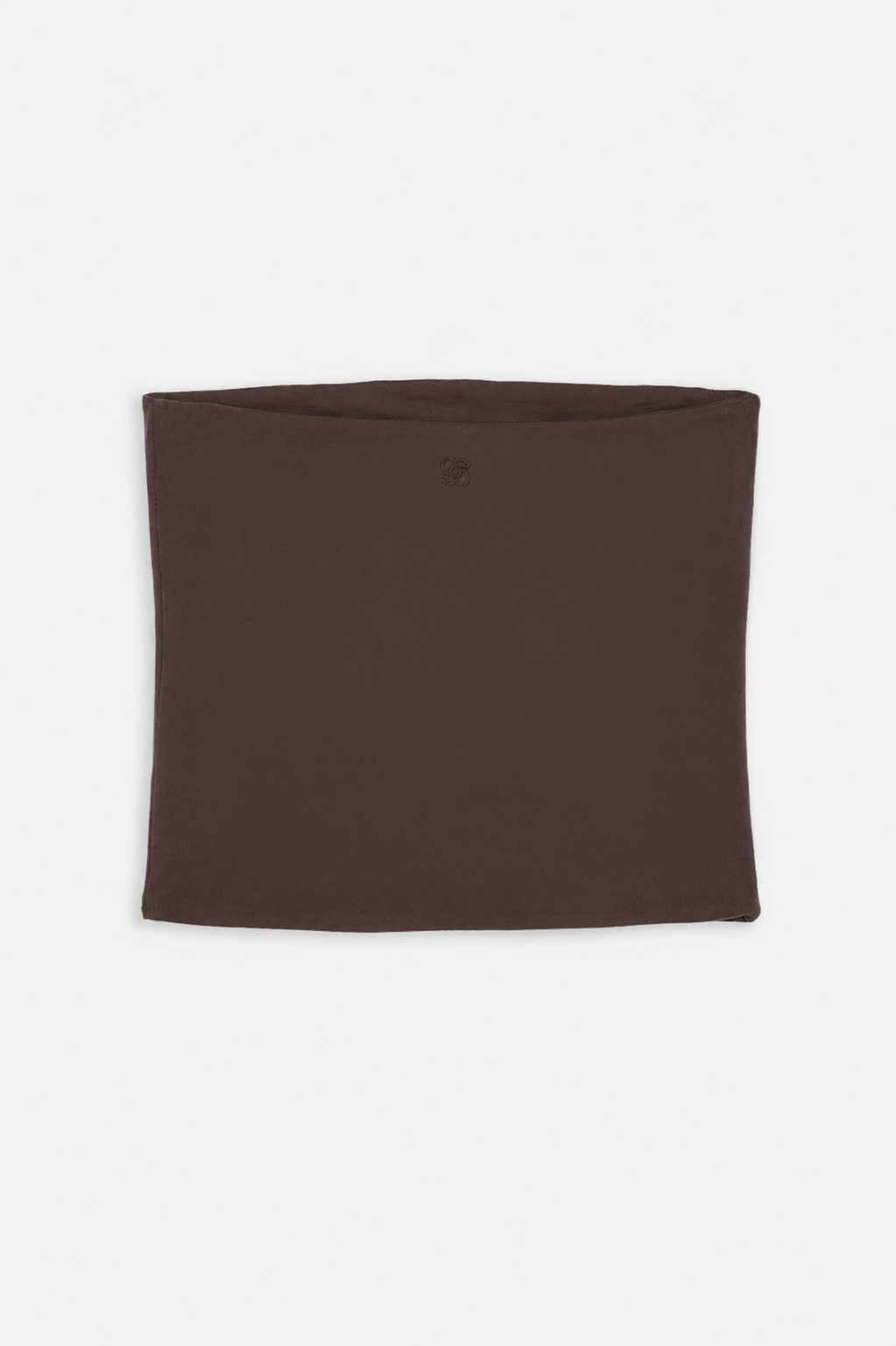 Top Bandeau Marrón
