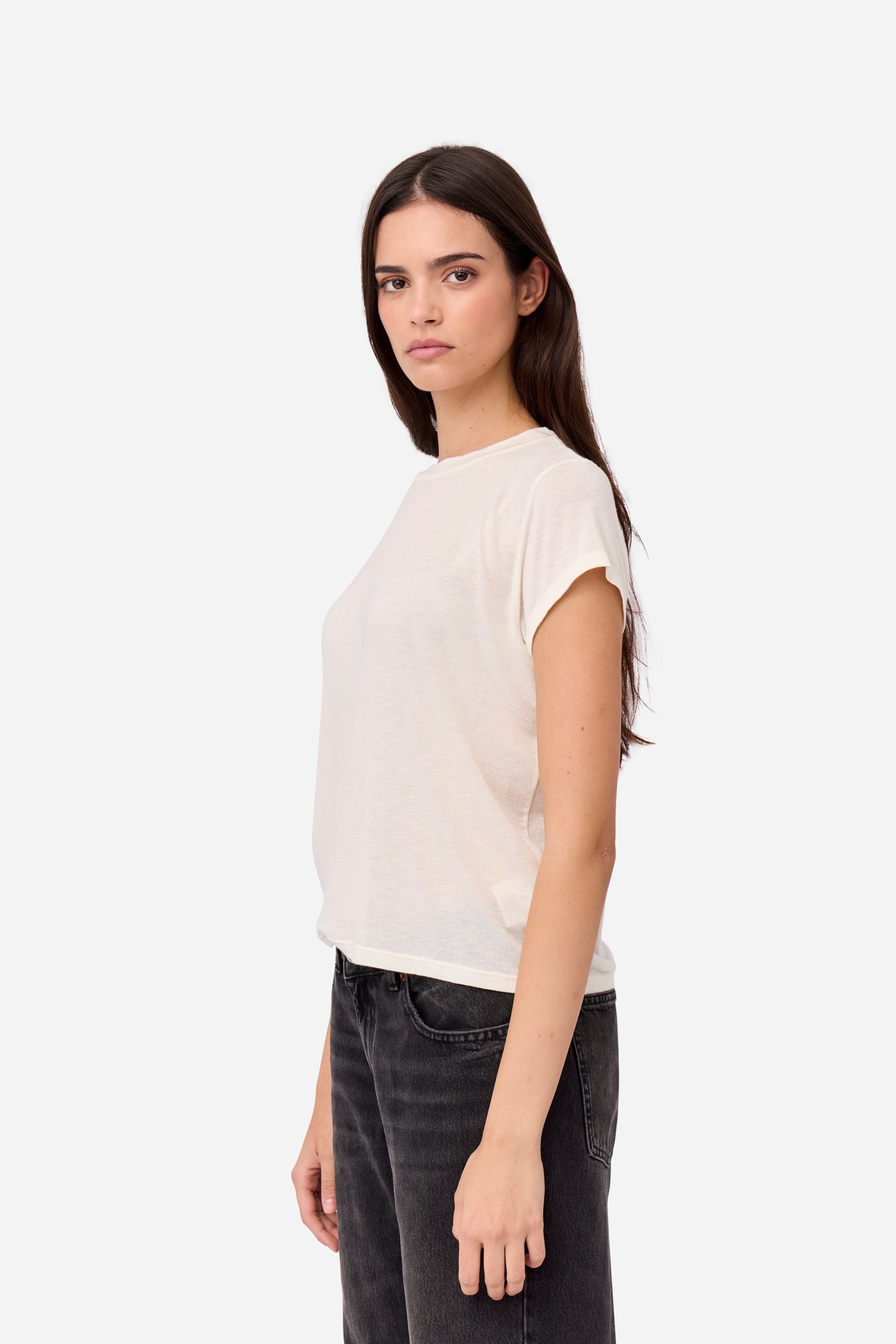 Camiseta Cashmere Crema