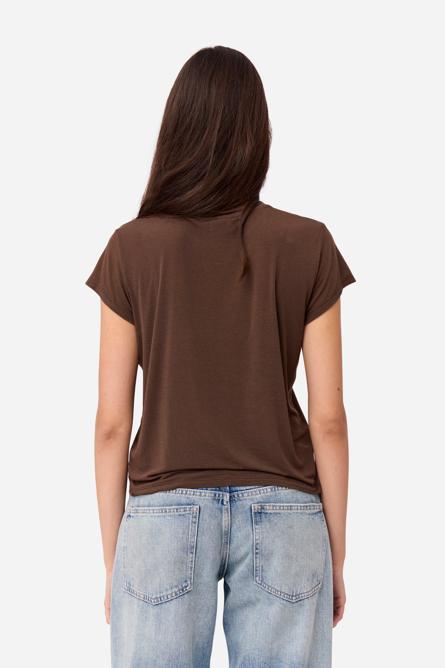 Camiseta Cashmere Marrón