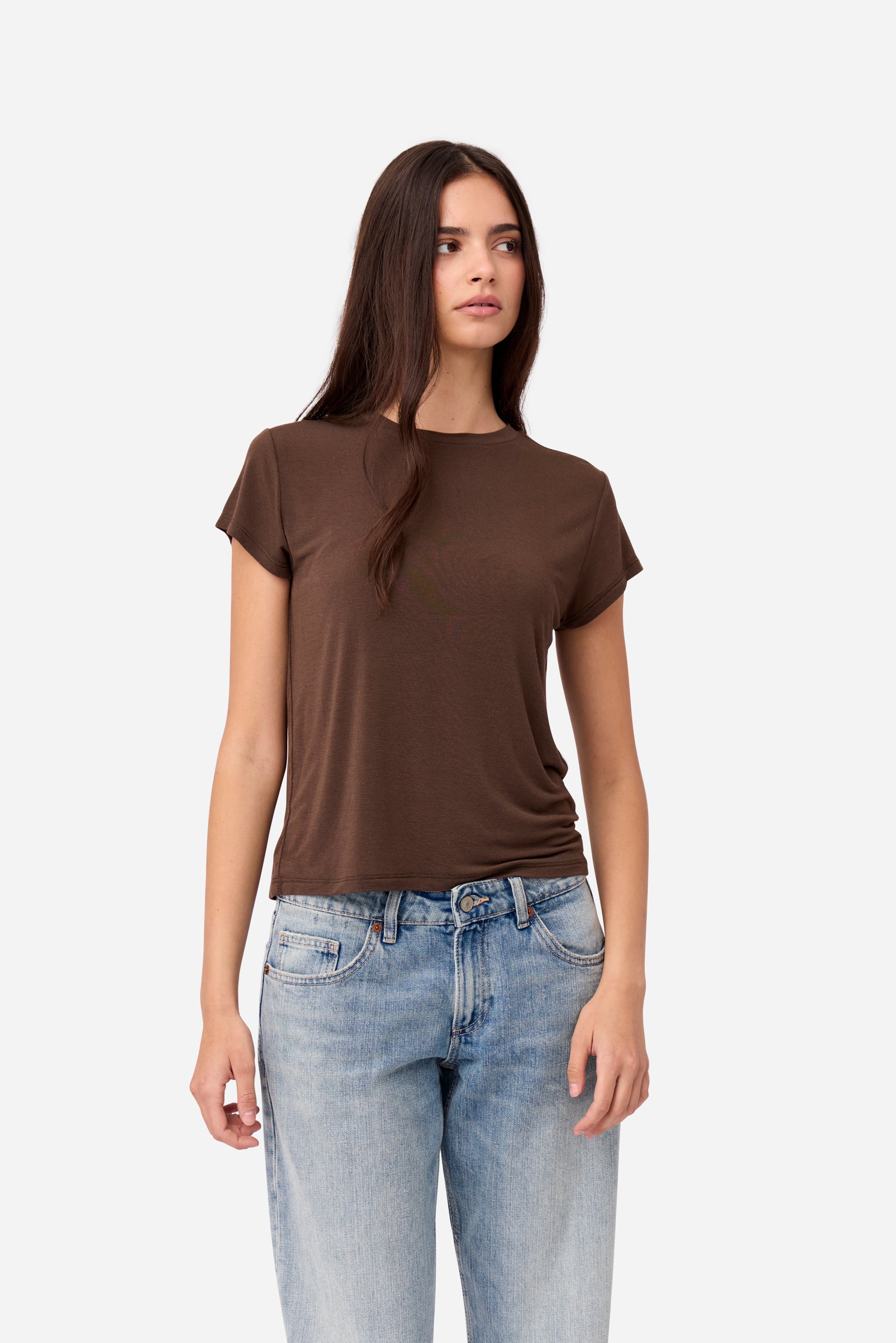 Camiseta Cashmere Marrón