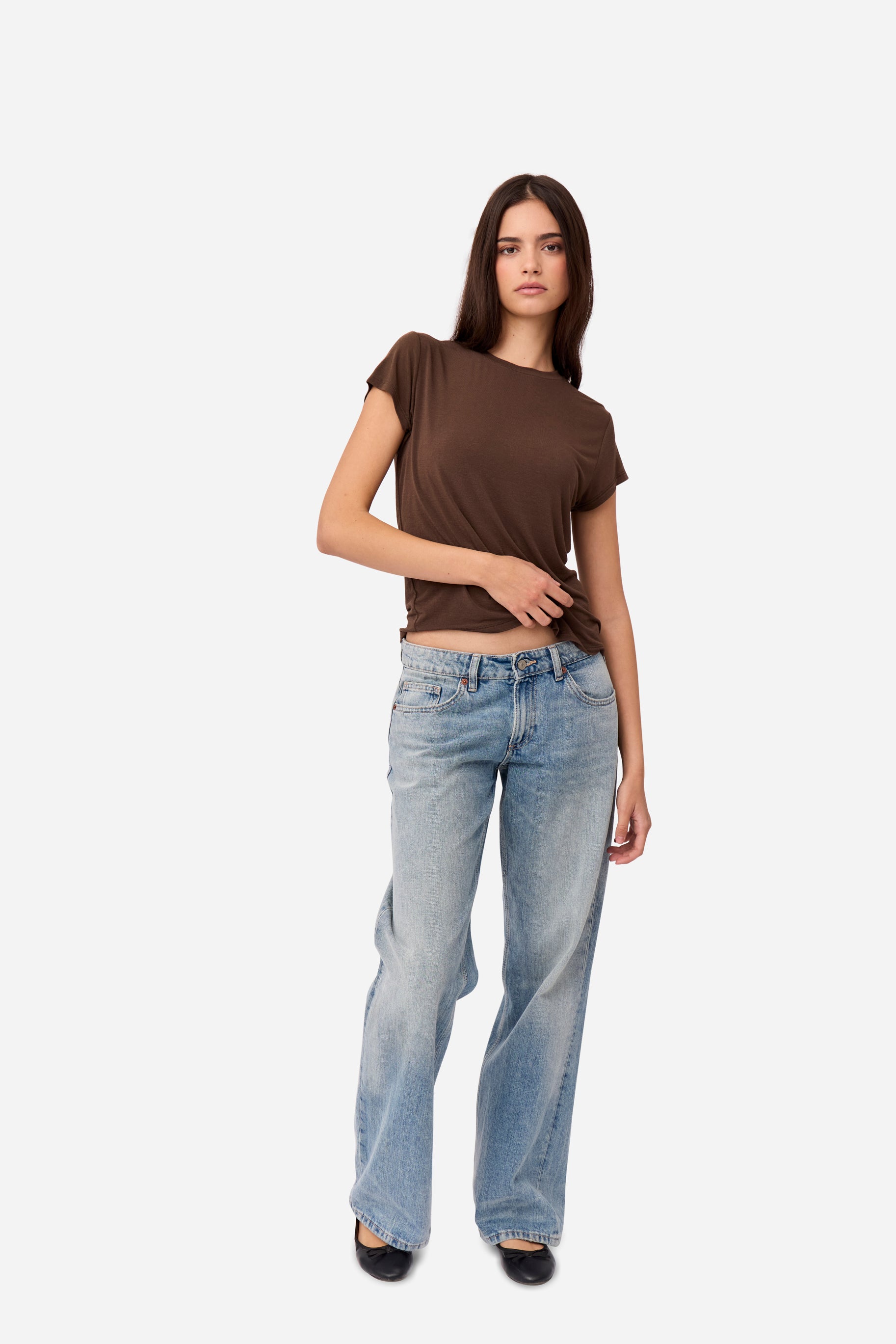 Camiseta Cashmere Marrón