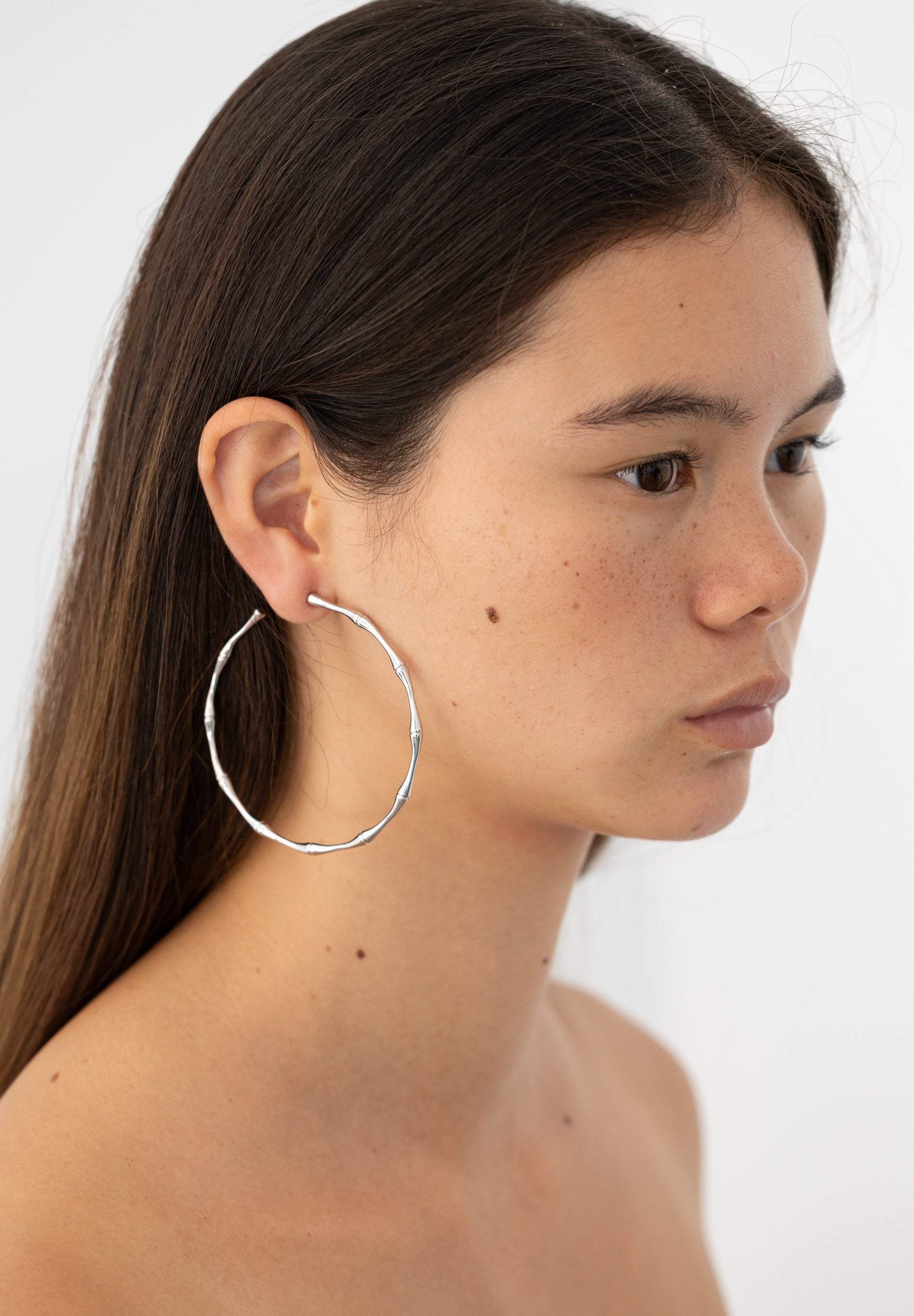 Aros Bambú Grande (Par)