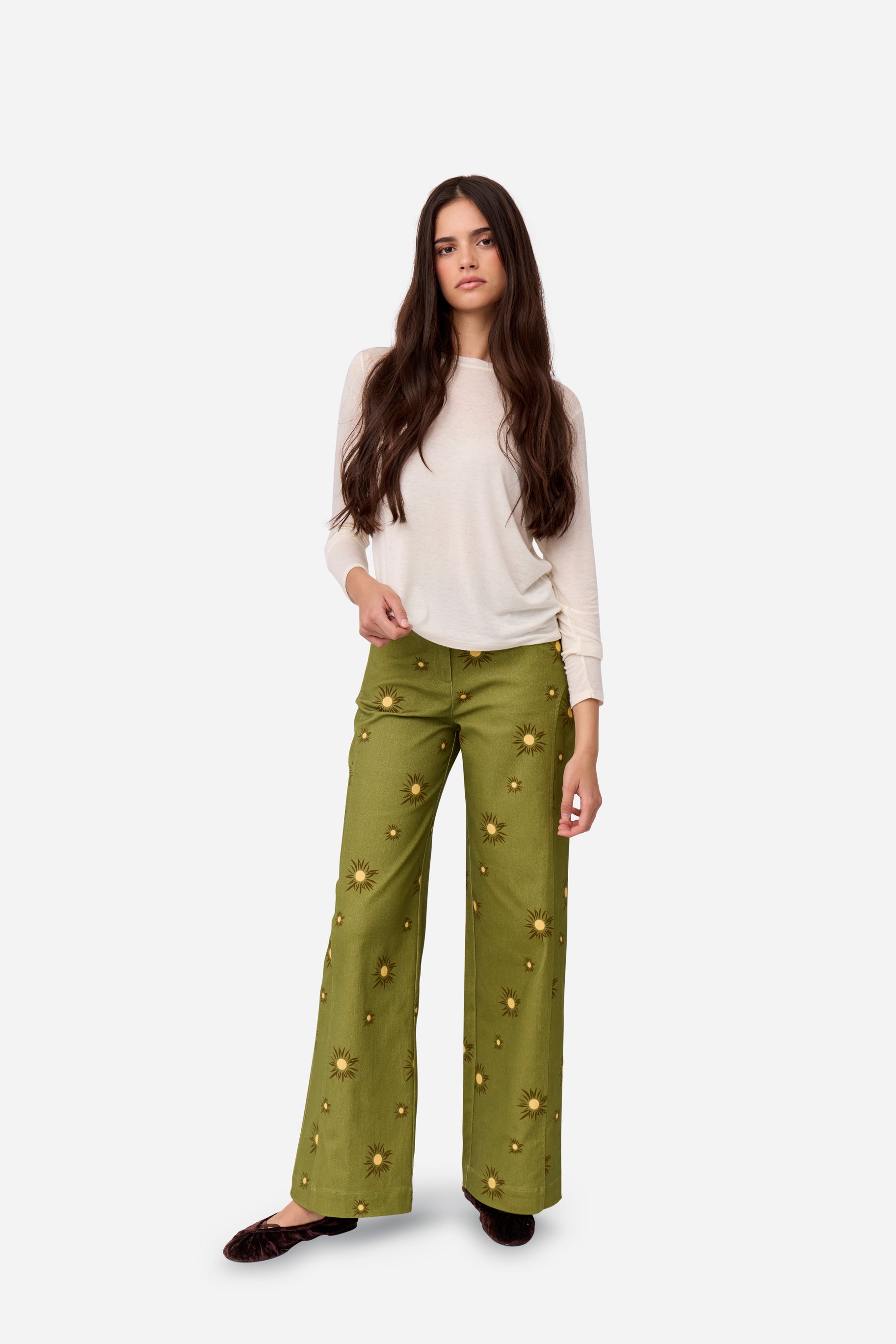Glow Straight Trousers