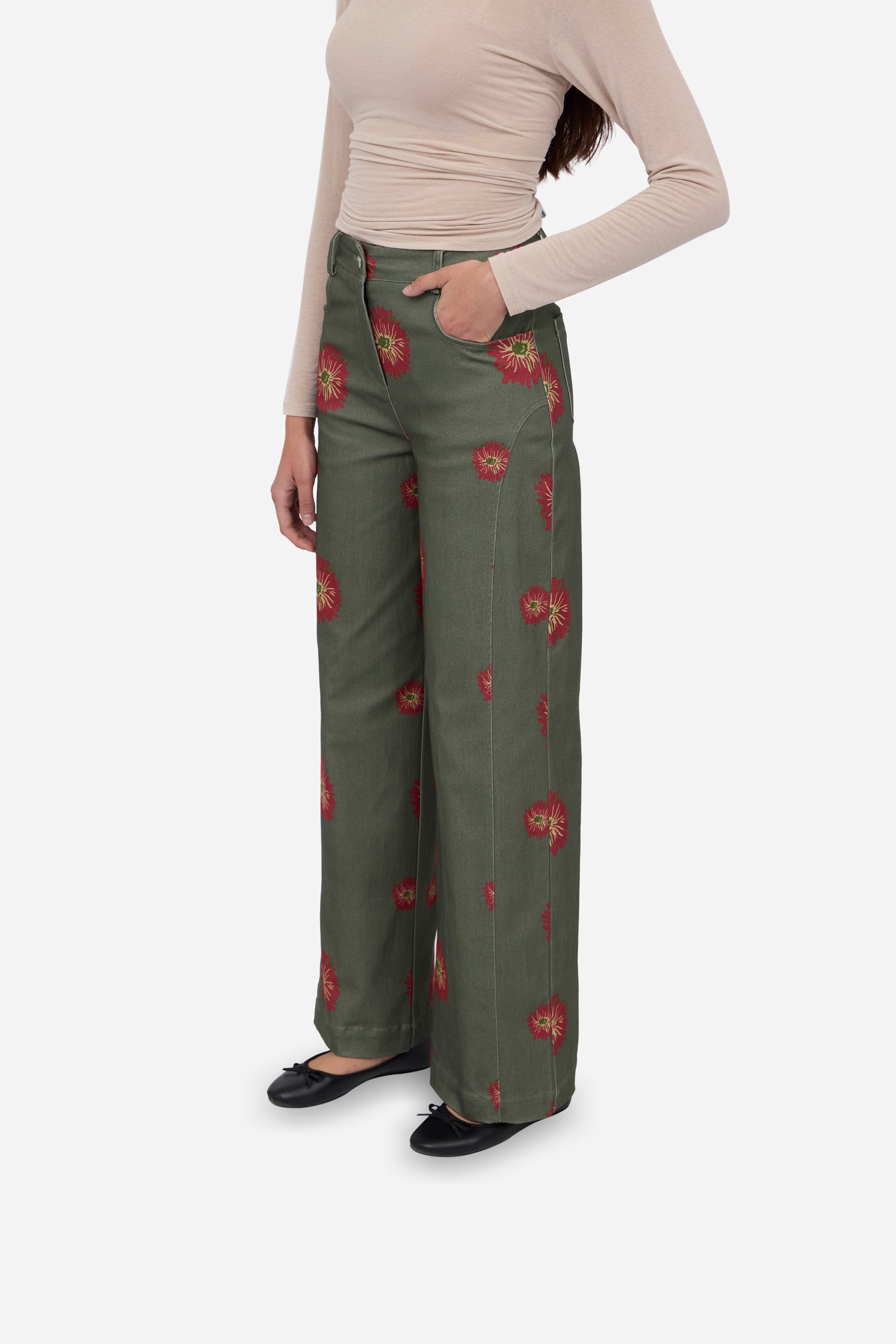 Pantalon Droit Camelia