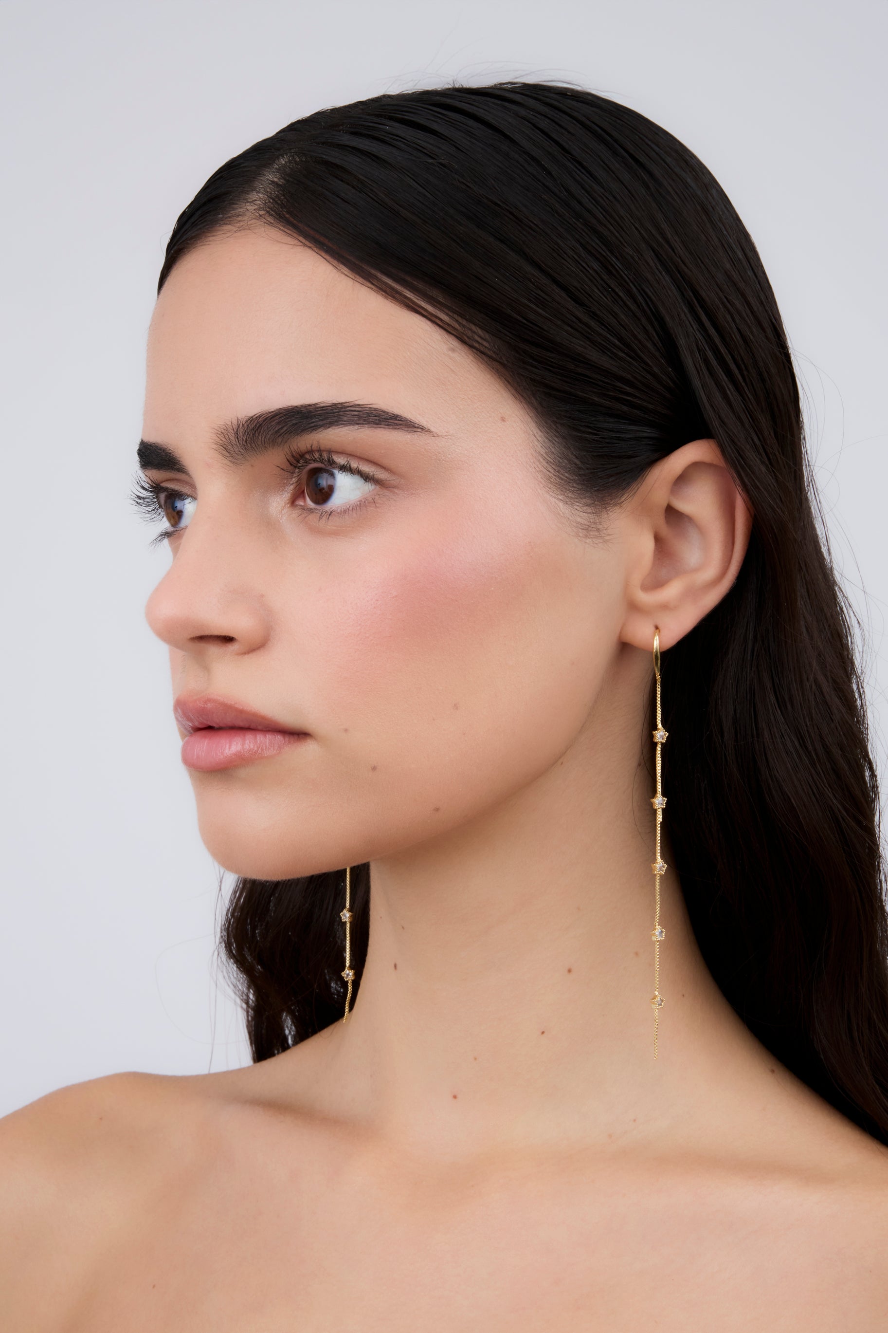 Star Chain Earring (Unit)