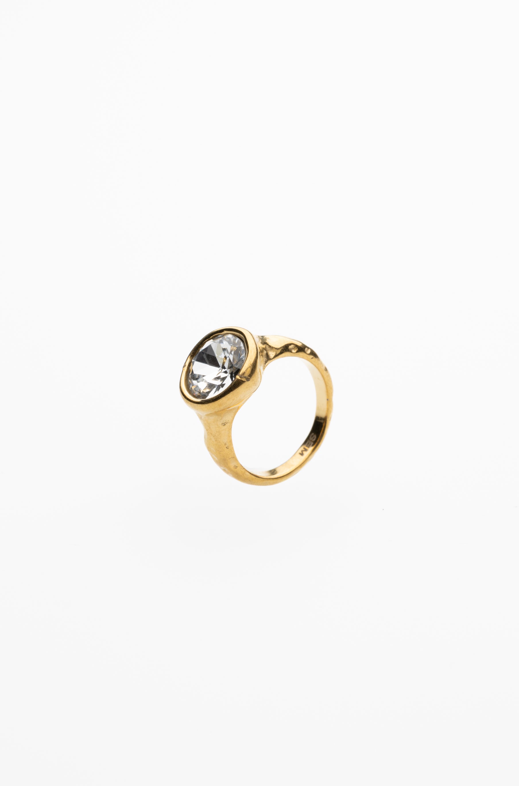 Round Crystal Ring