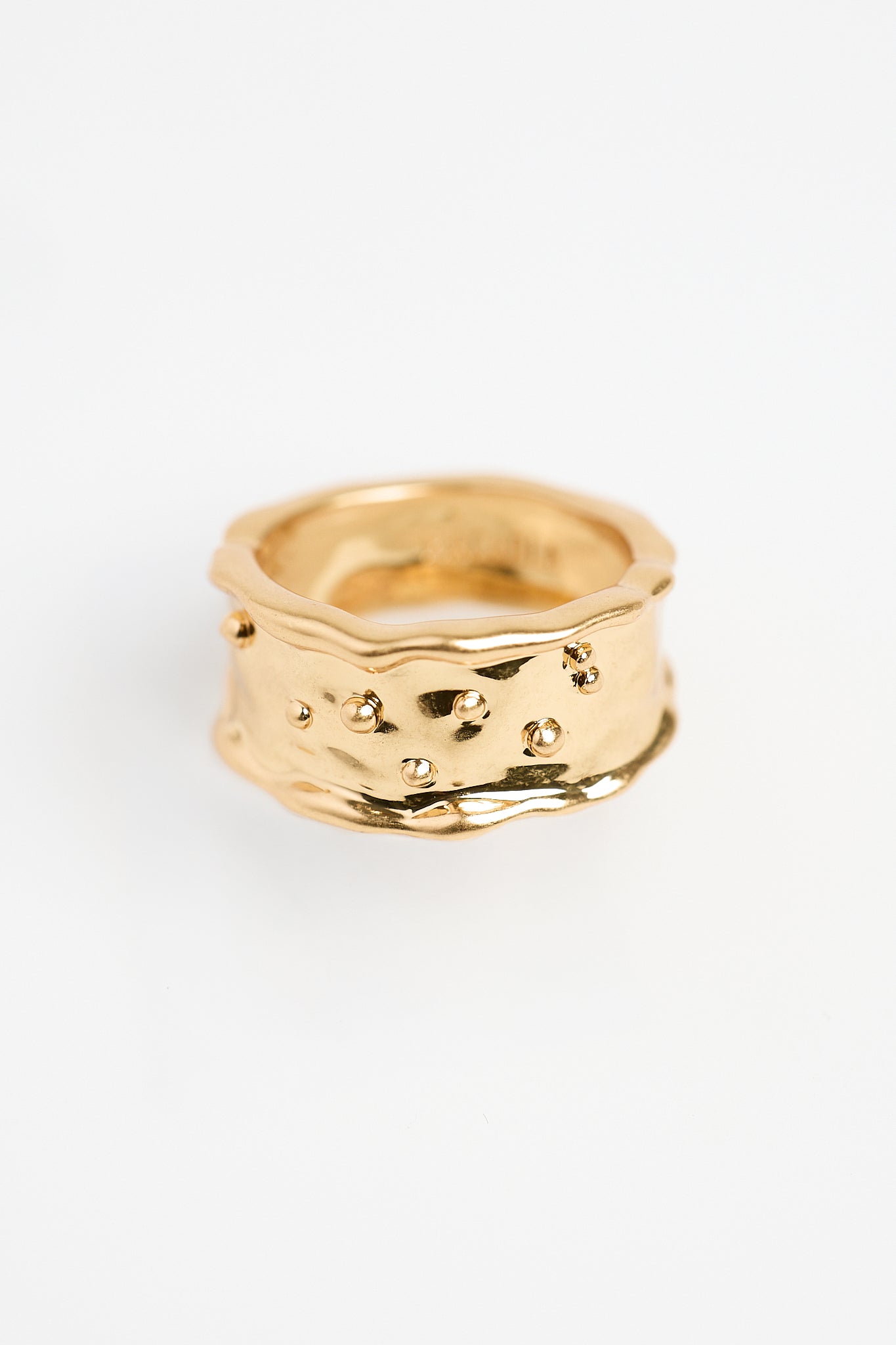 Anillo Irregular Dots