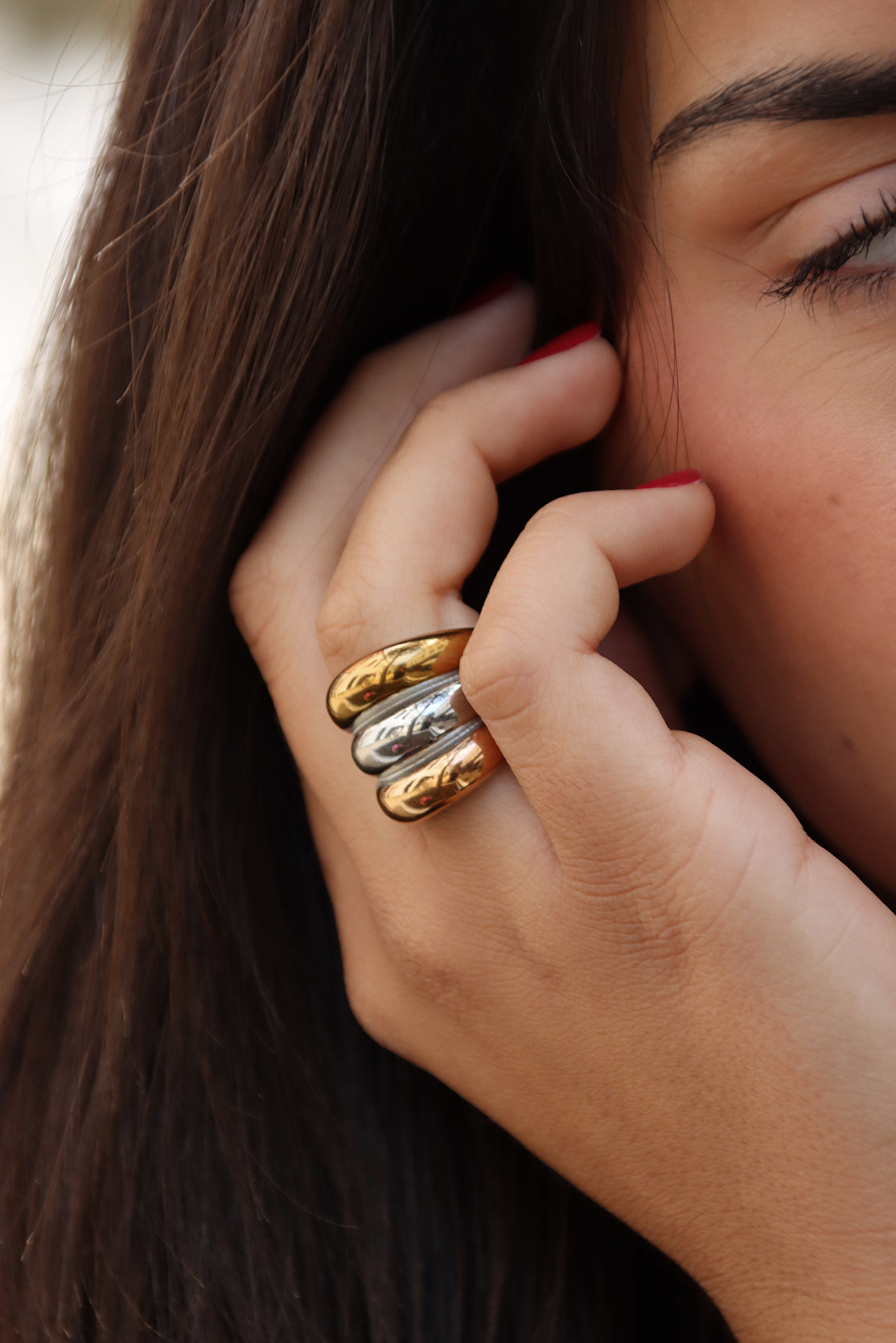 Tricolor Ring