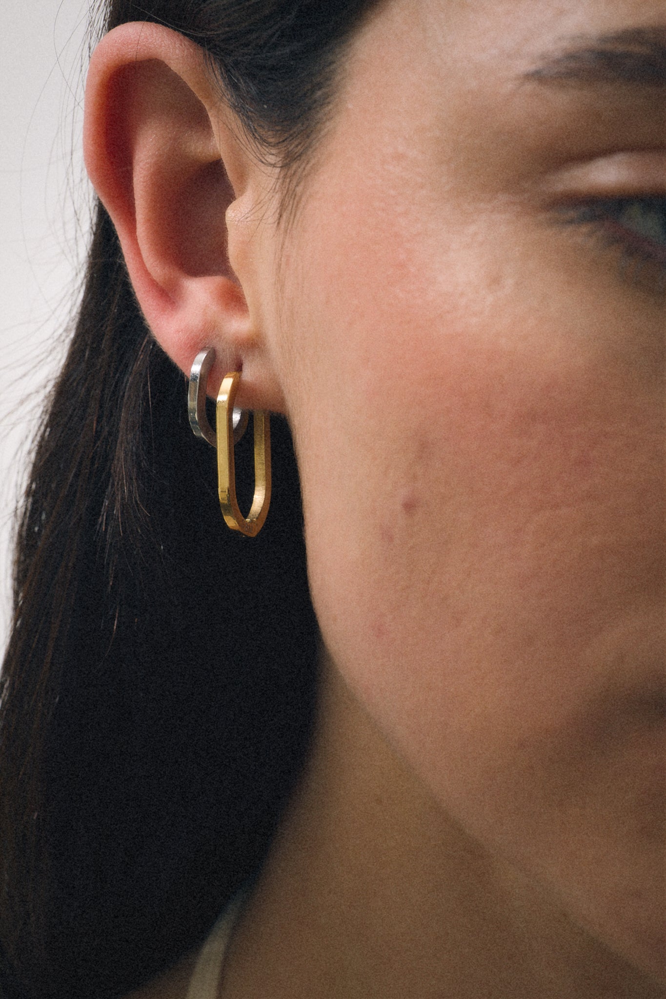 Oval Earring 43mm