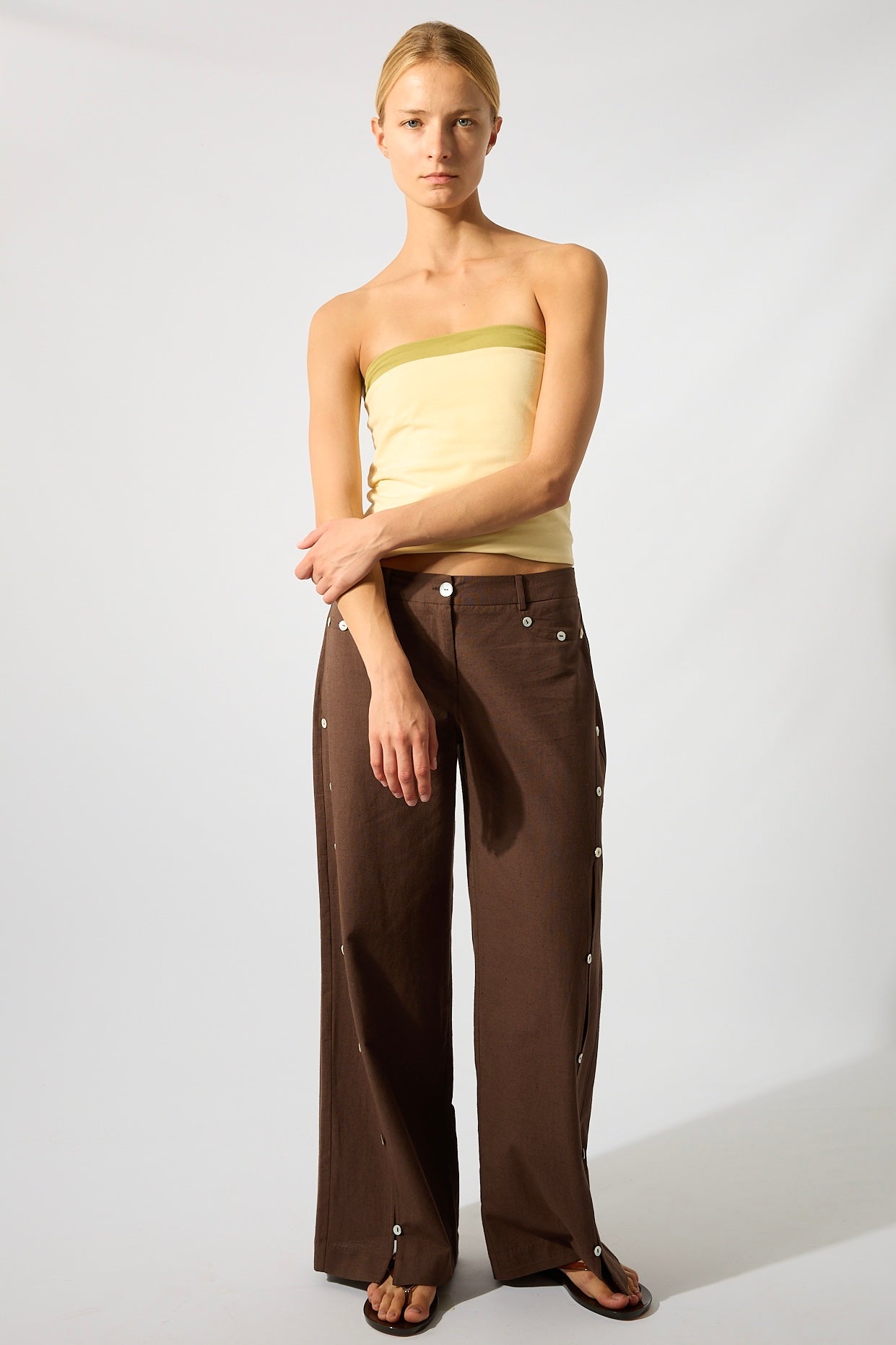 Top Bandeau Jaune