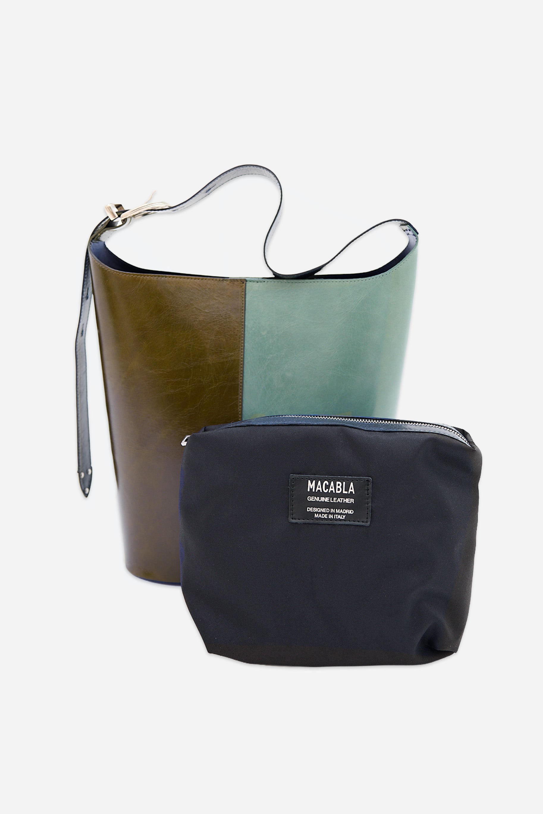 Sac Seau Vert et Bleu