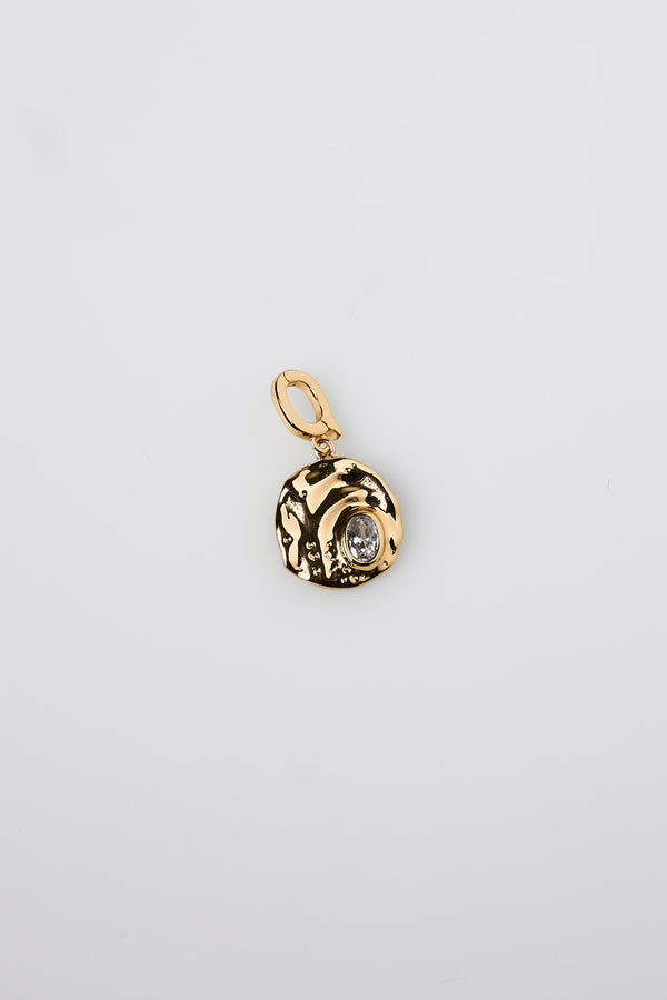 Zirconia Medal Charm