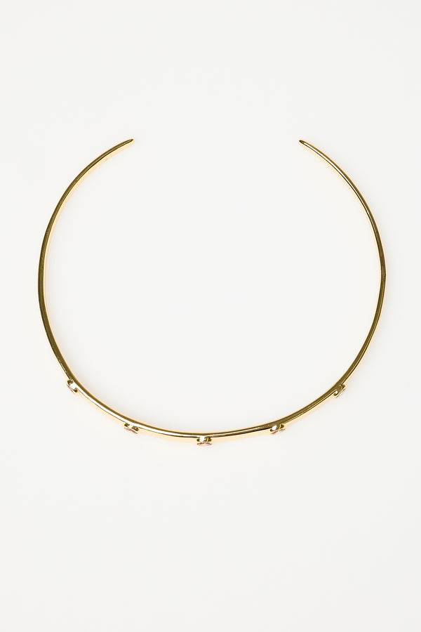 Choker Circonitas Marrones