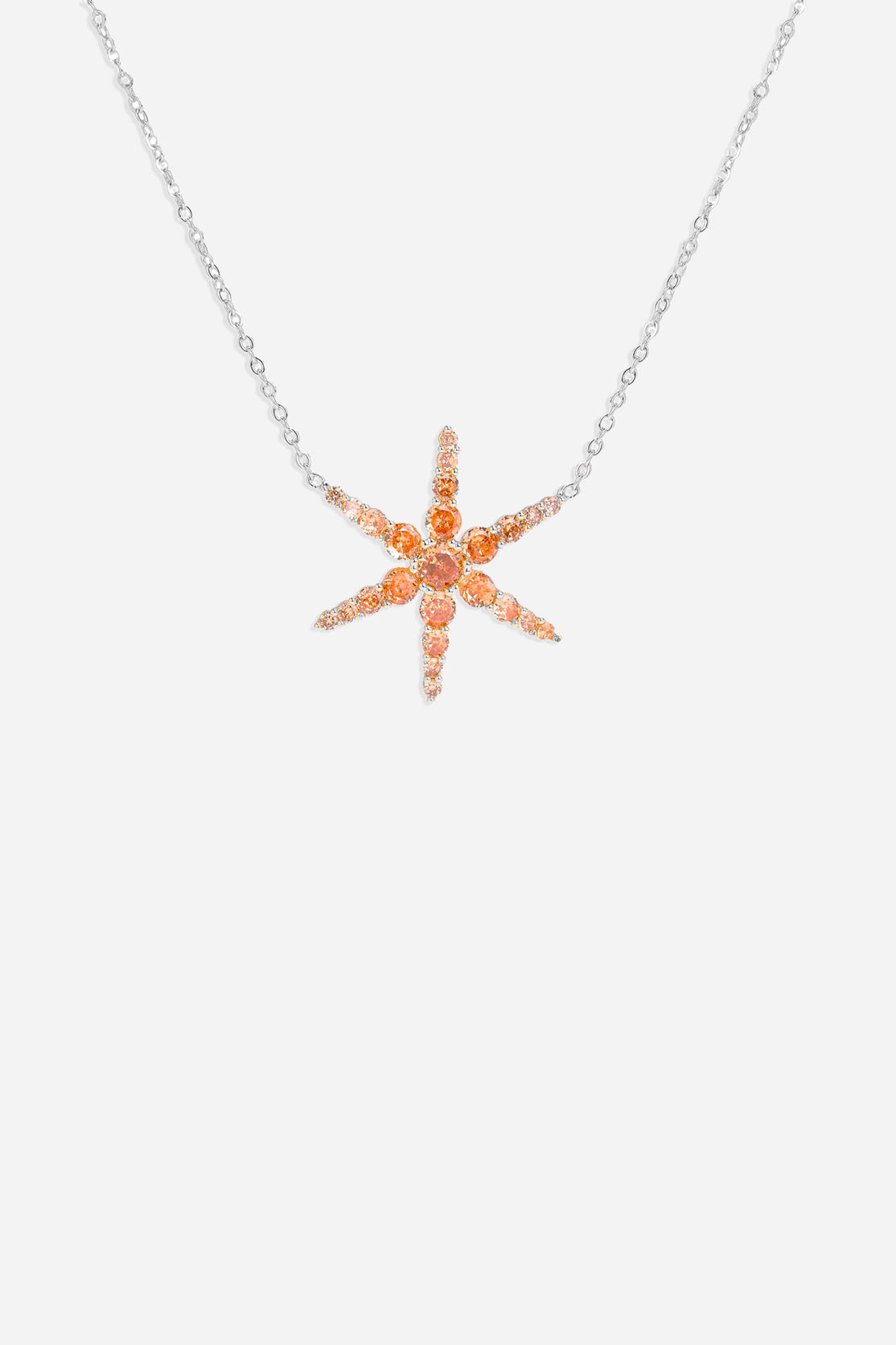 Collier Ètoile Marron