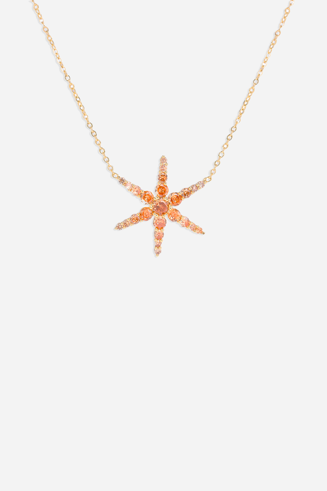 Collar Estrella Marrón