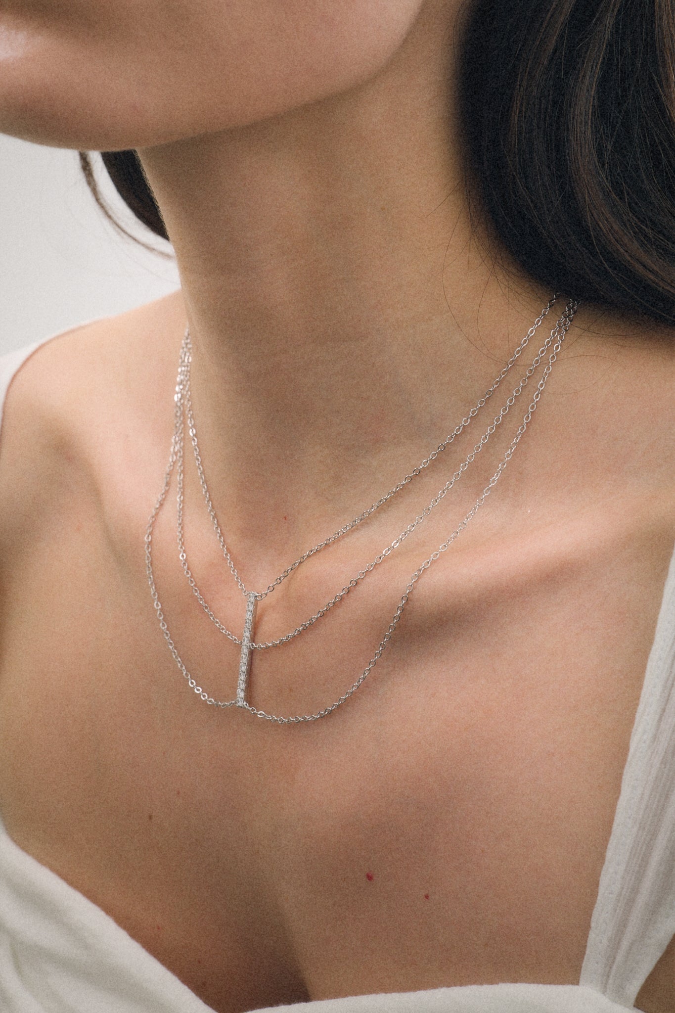 Triple Bar Necklace