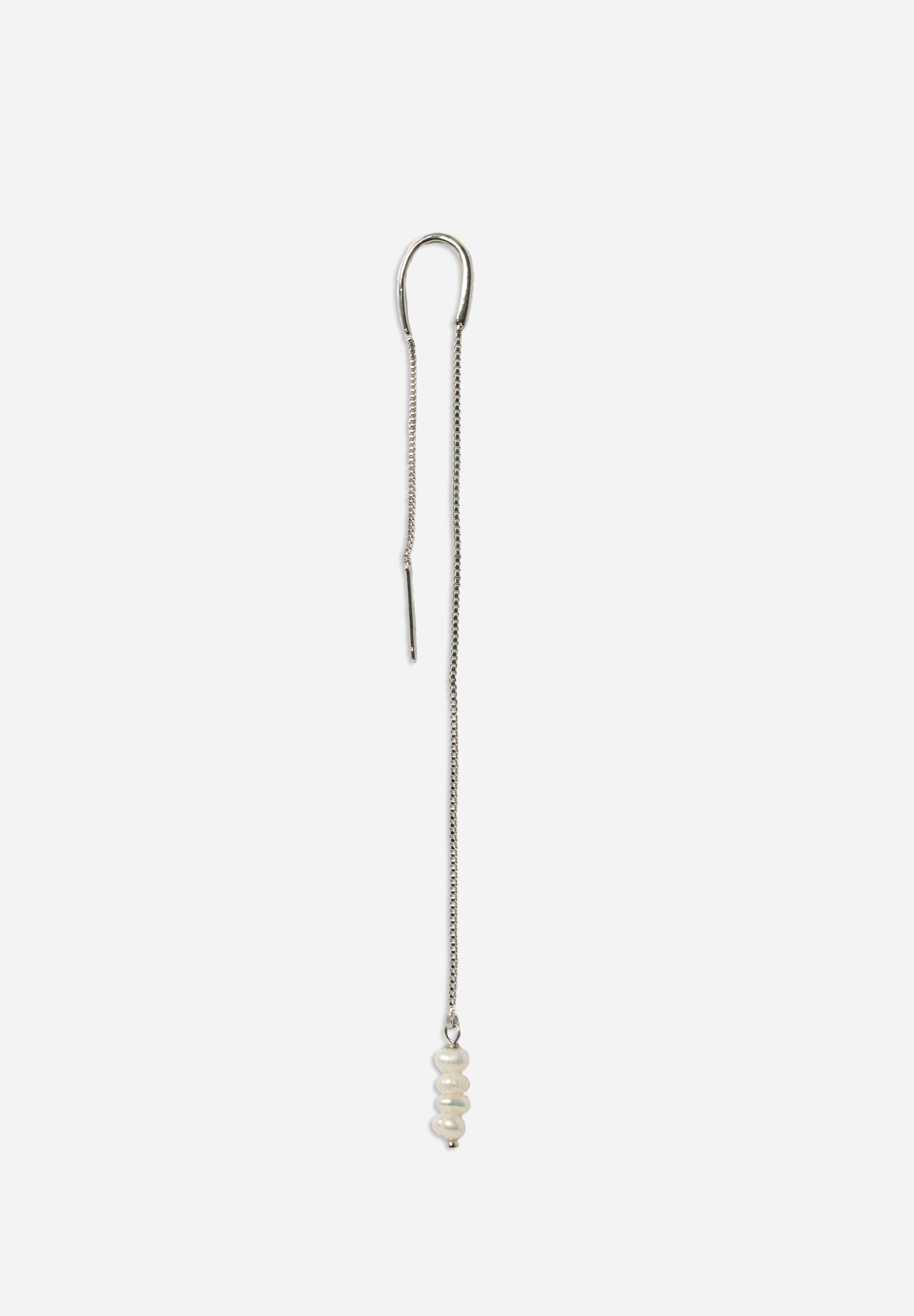 Double Pearl Chain Earring (Unit)