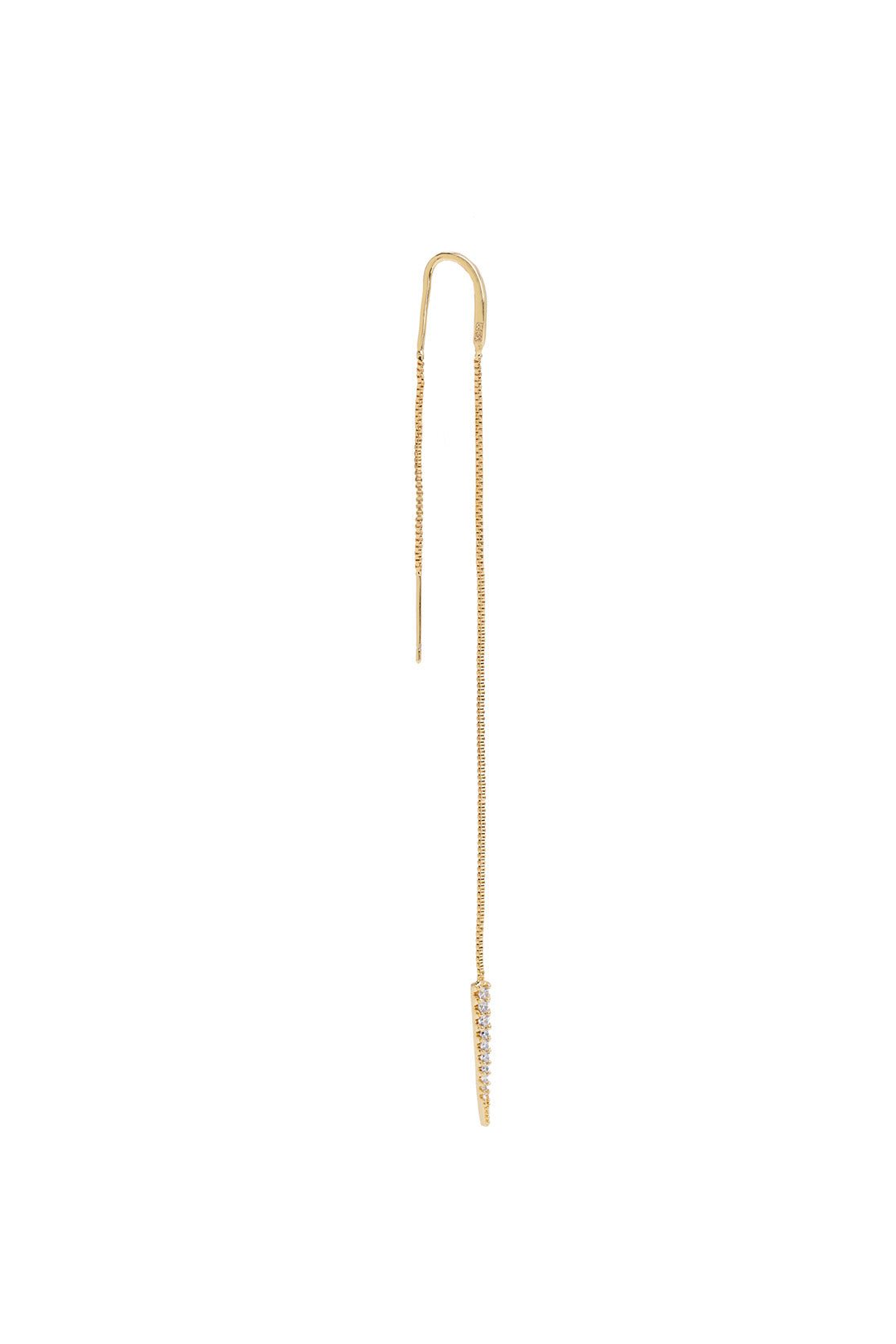 Pendiente Doble Cadena Flare (unidad)