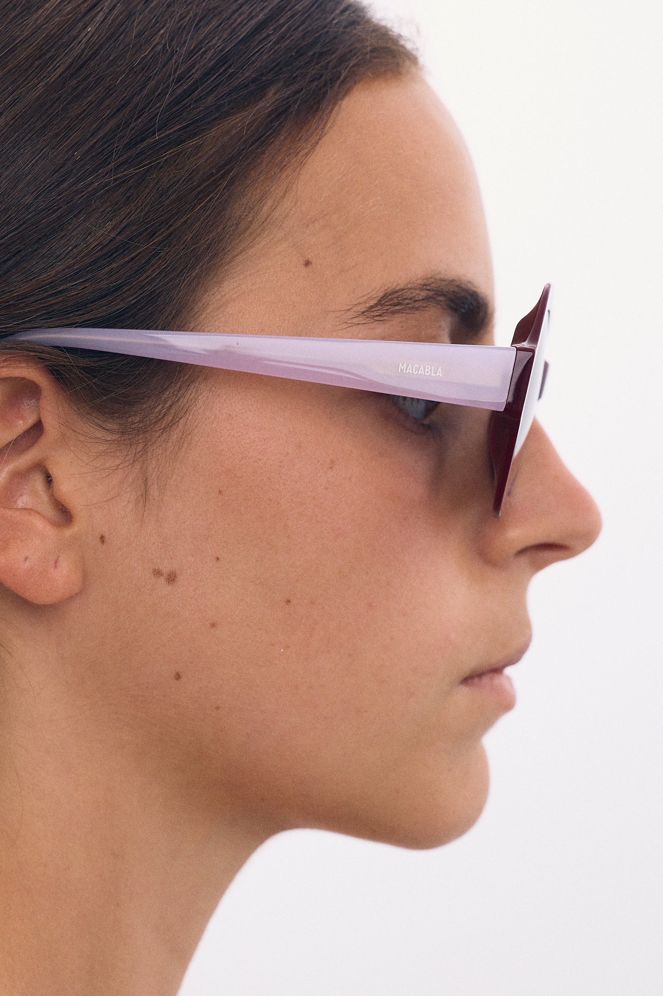 Lunettes de Soleil Lola Grenat et Lilas