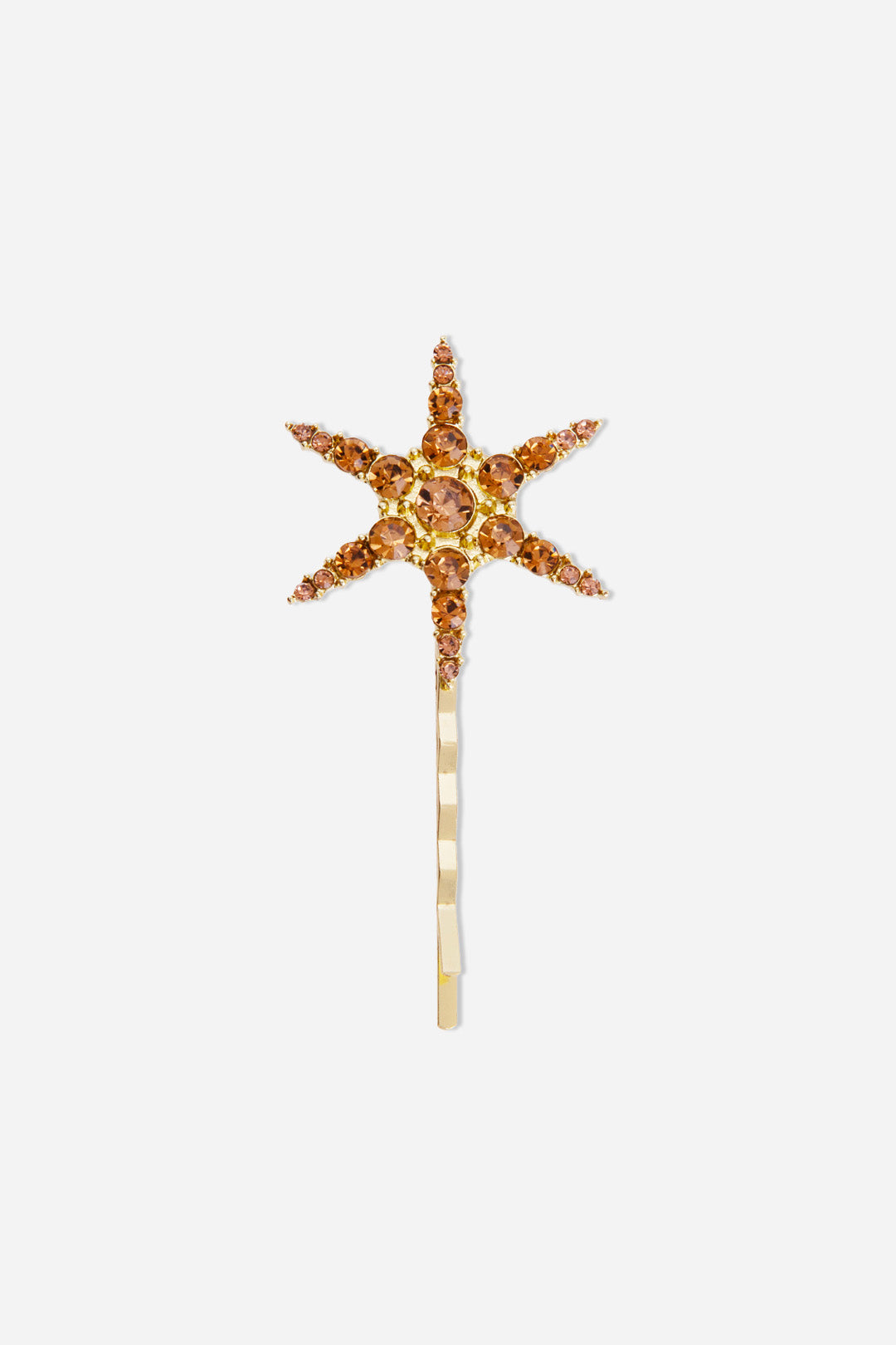 Horquilla Estrella Marrón Grande