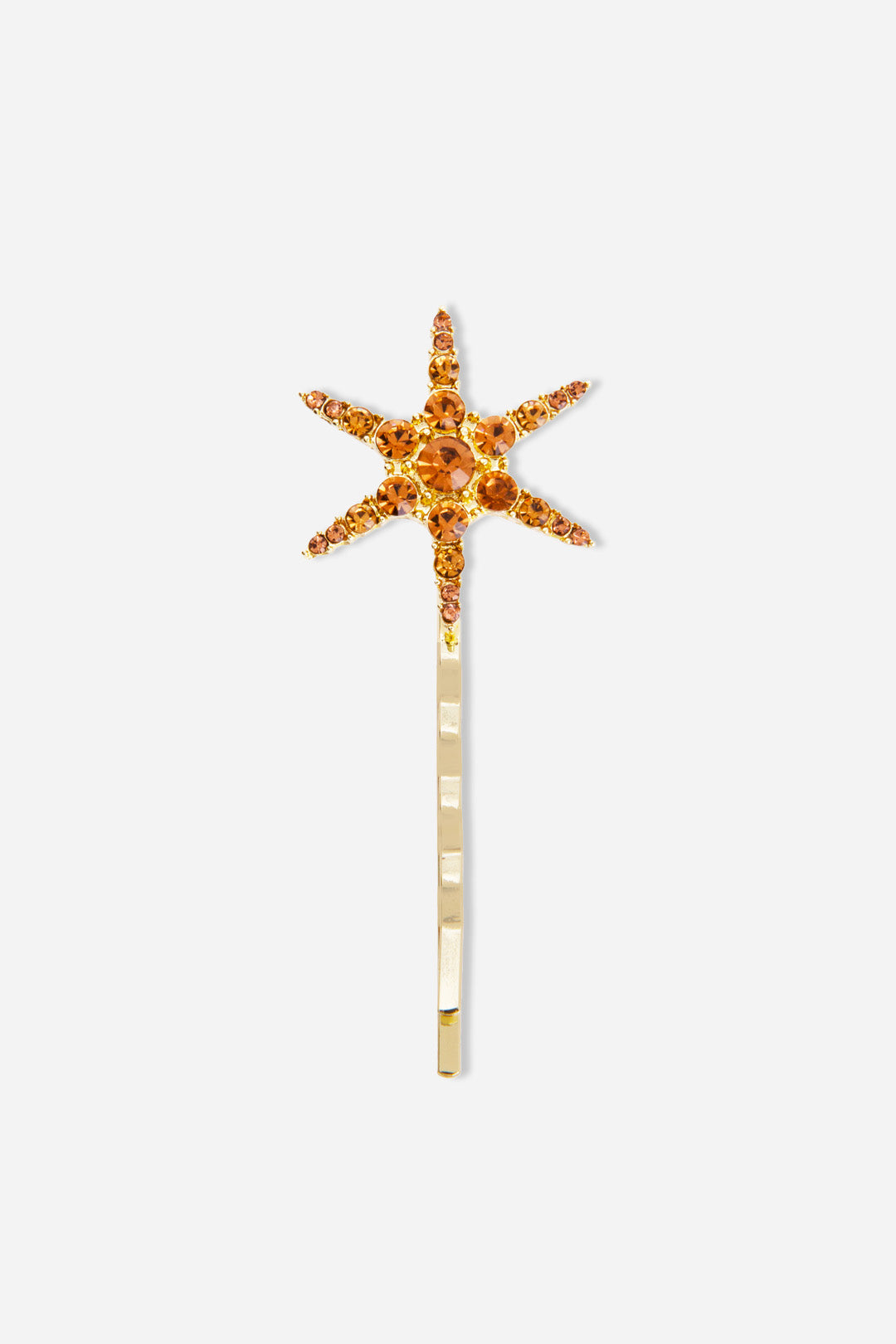 Horquilla Estrella Marrón Mediana