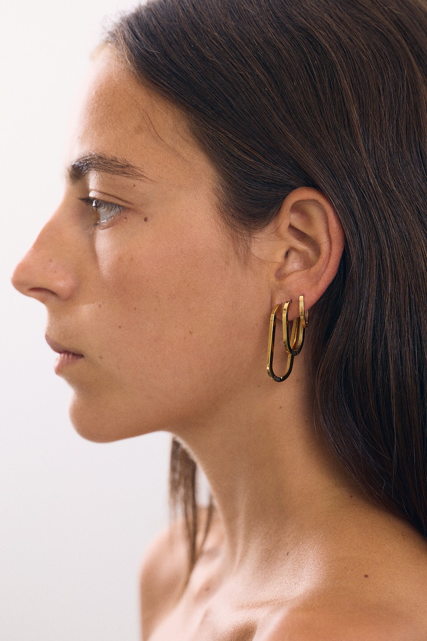 Oval Earring 43mm