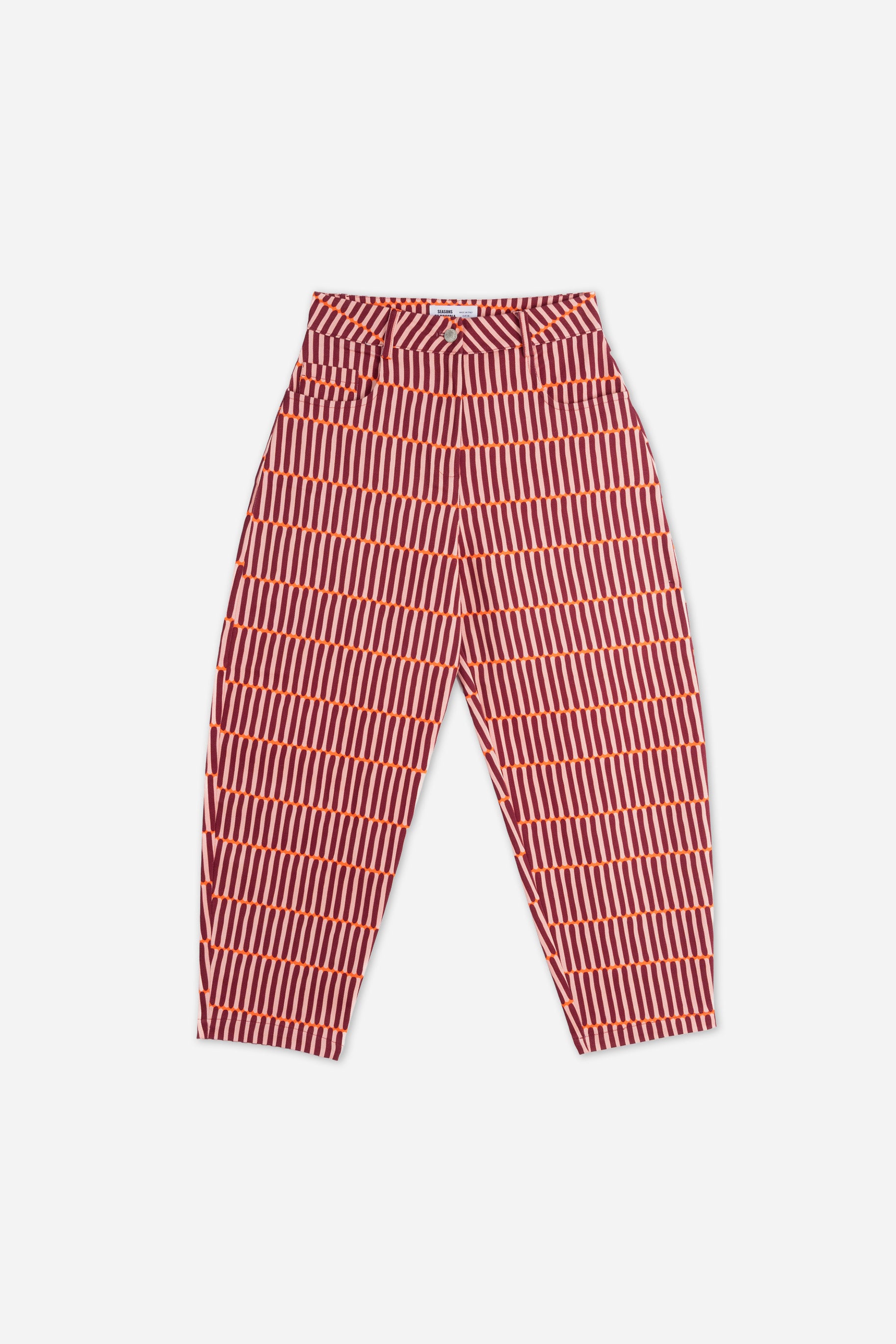 Berry Balloon Trousers