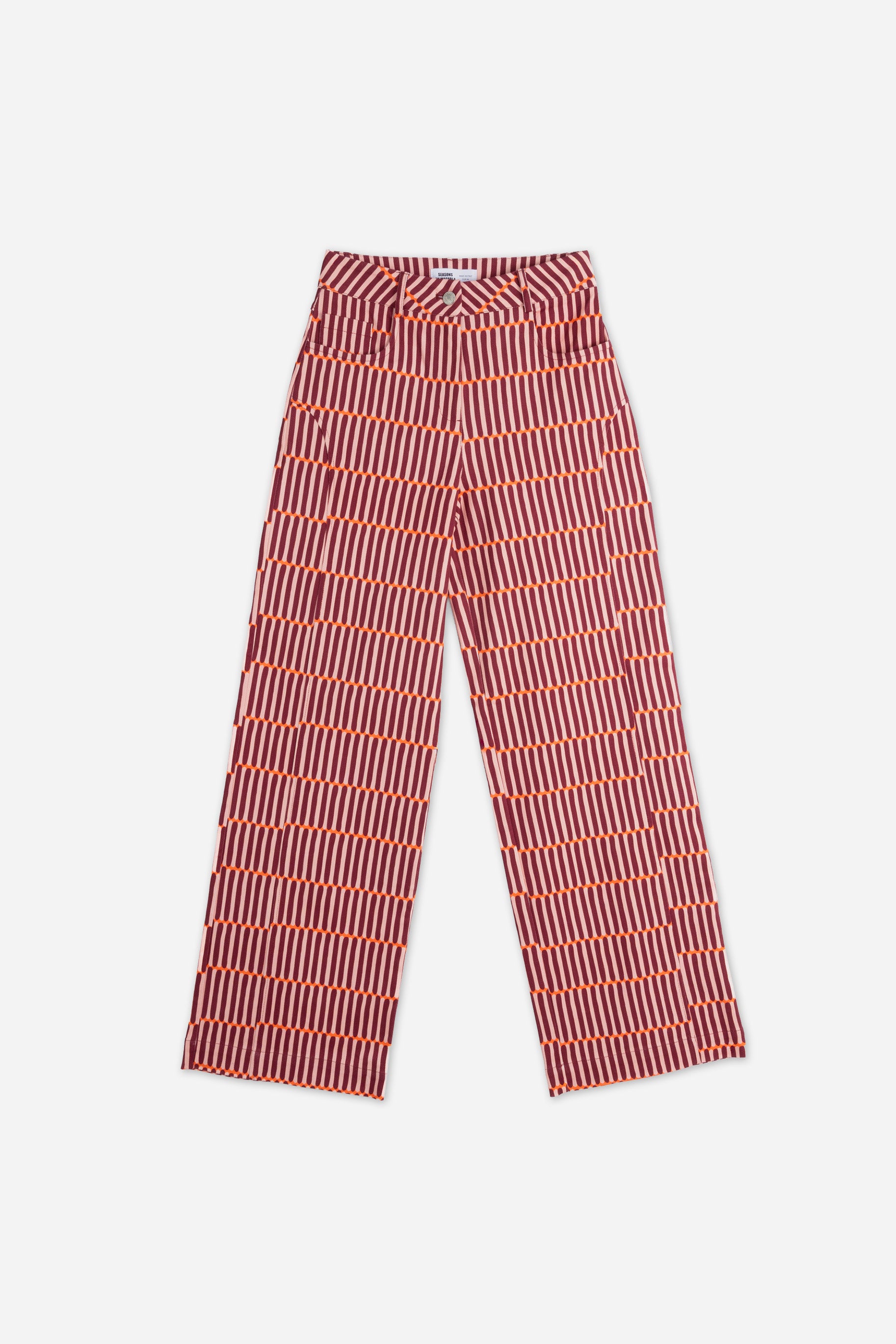 Berry Straight Trousers