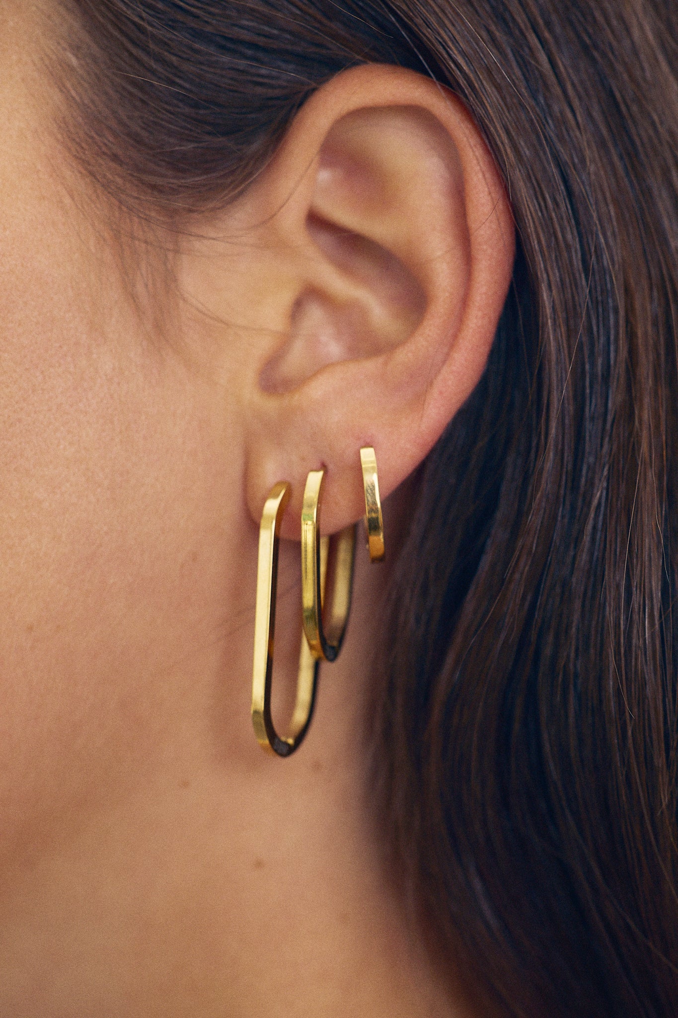Oval Earring 20mm