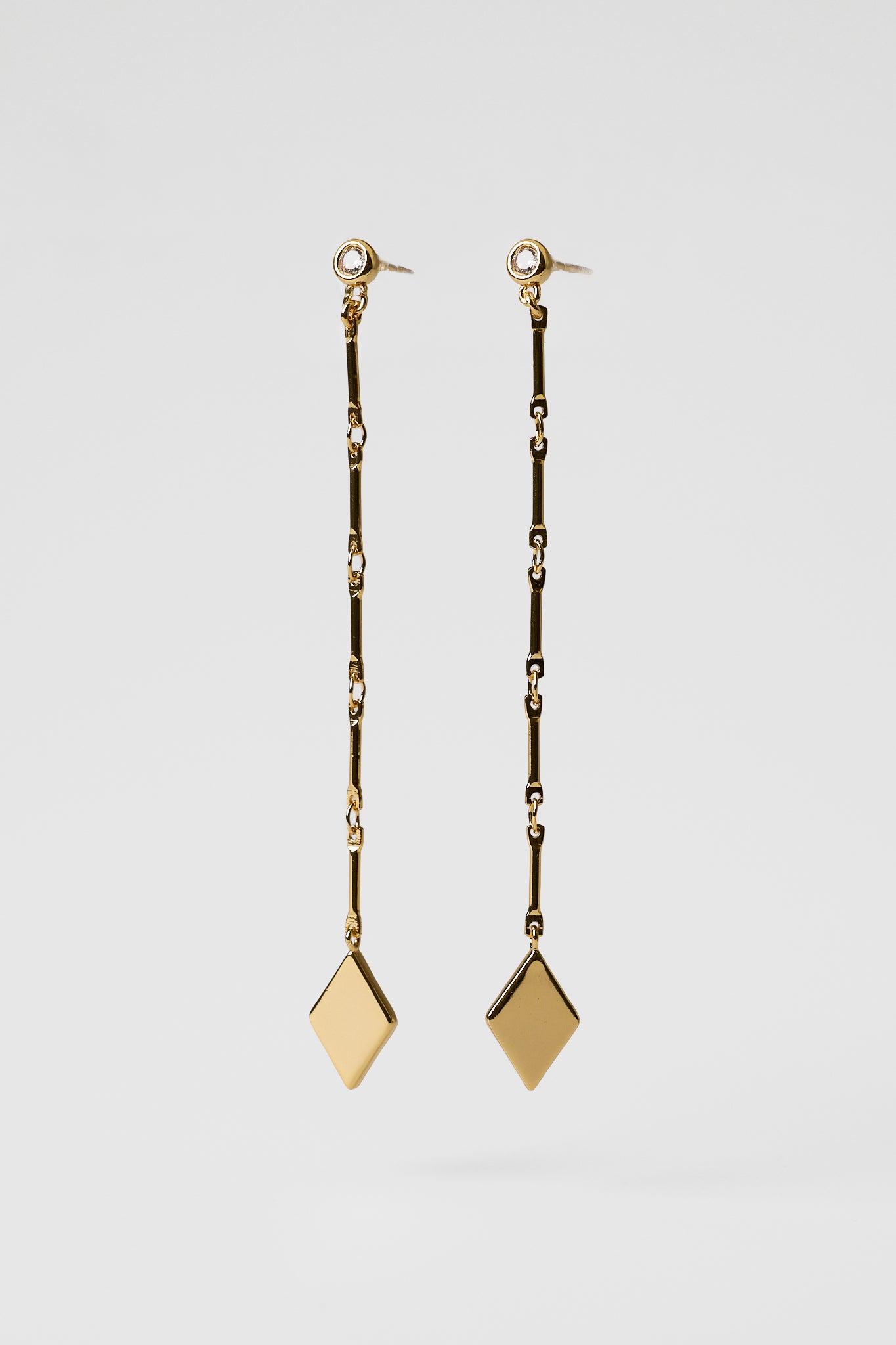 Boucles d'oreilles Losange