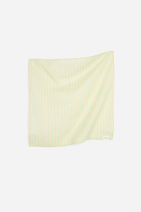 Green Striped Bandana