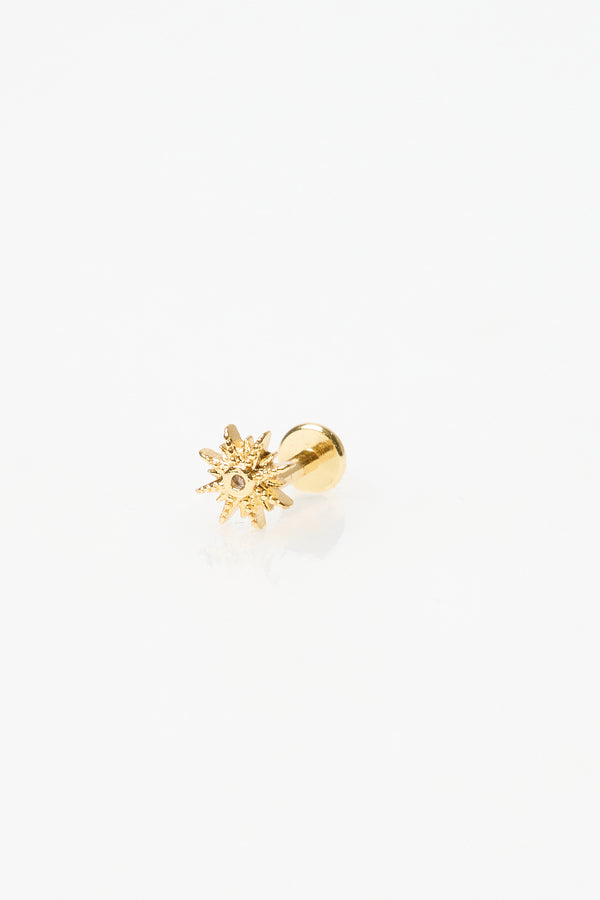 Mini Sun Zircon Earring