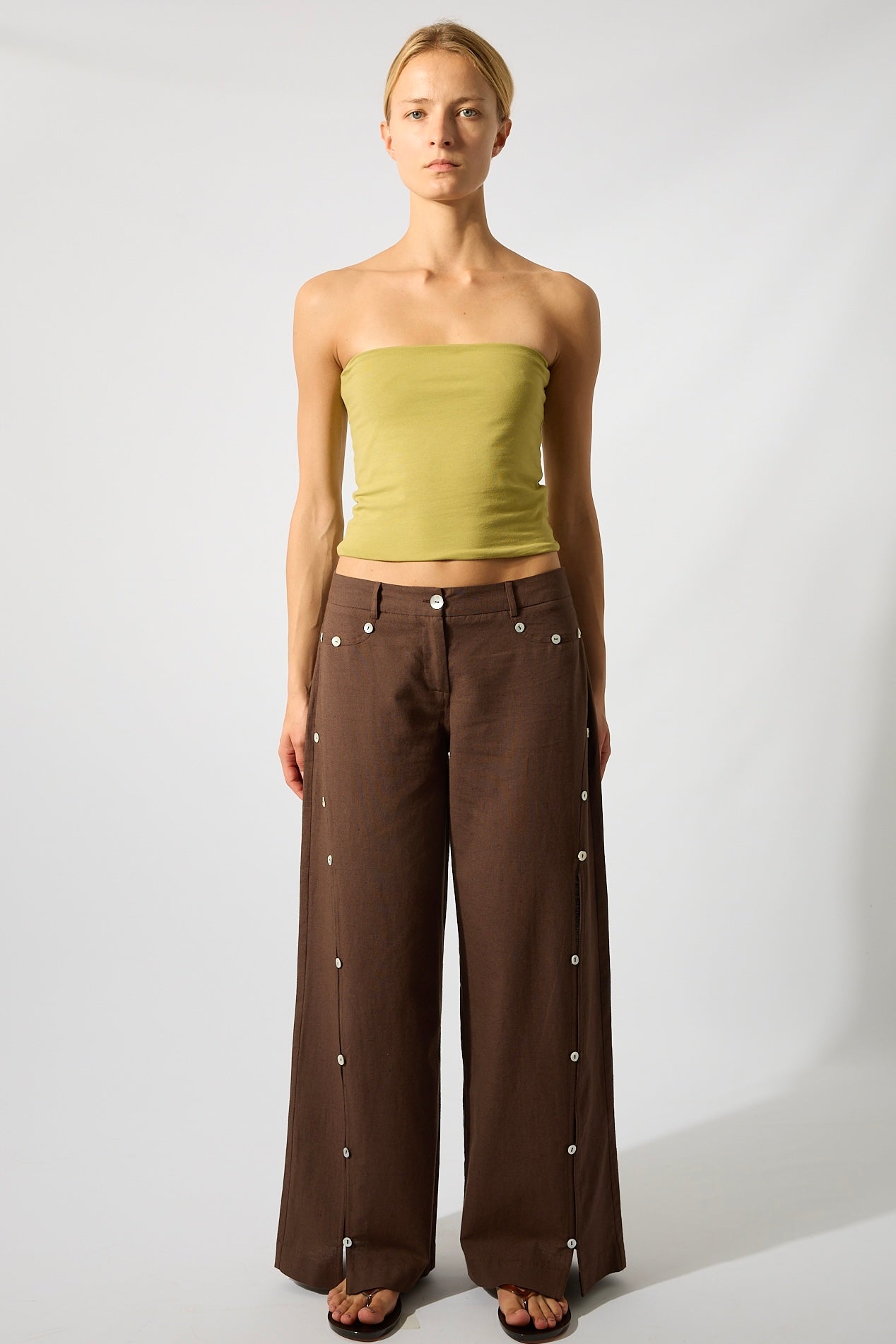Top Bandeau Verde