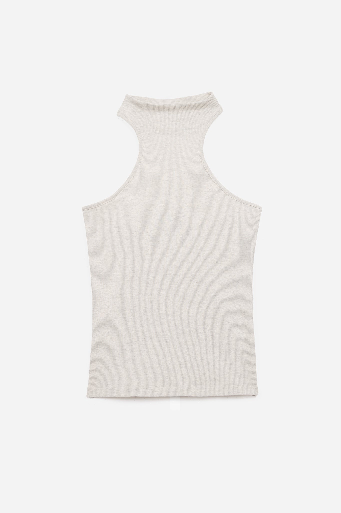 Gray Halter Top