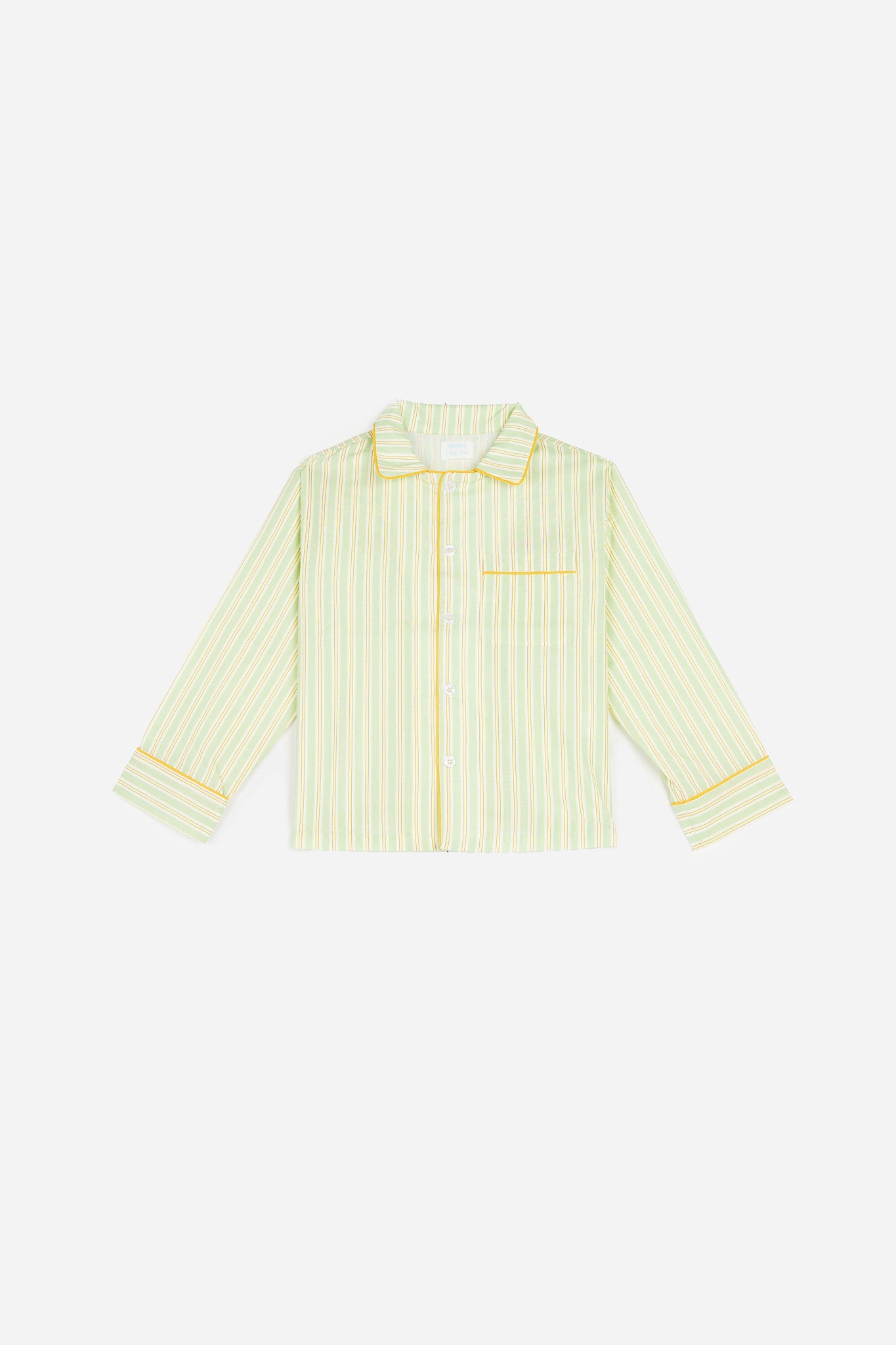 Pijama Kids Rayas Verde