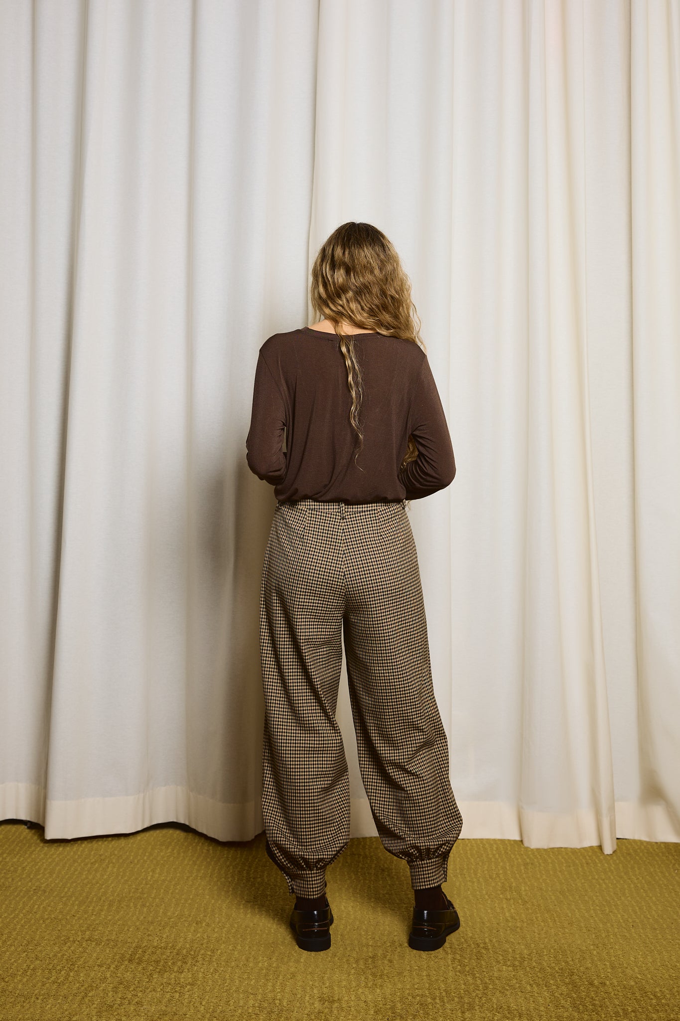 Pantalón Bombacho Pata de Gallo